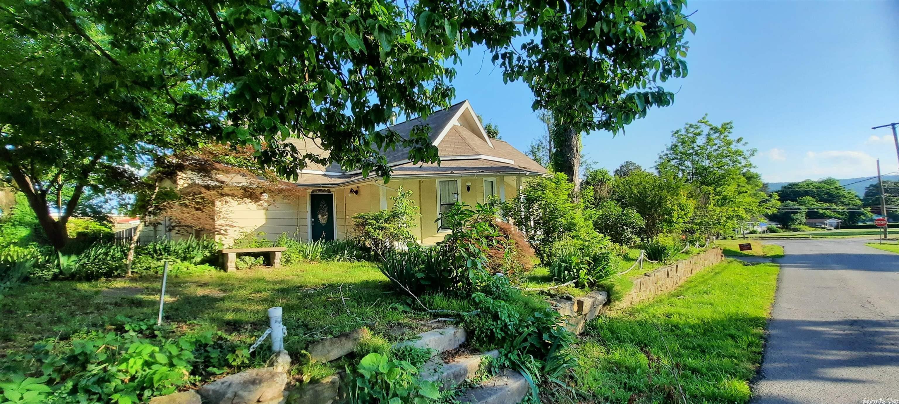 Unique character you don't find in new homes, spacious, great for a large family or if you just want plenty of elbow room.  Lots of built ins, new roof in 2020, electrical updated in 2011, plumbing upgraded in 2008.  Large cellar under house, privacy fence in back yard, beautiful landscaping, 16x24 storage building, beautiful view of the mountains, and if this wasn't enough with in easy walking distance of Famous Court Square, Restaurants, shopping and music.