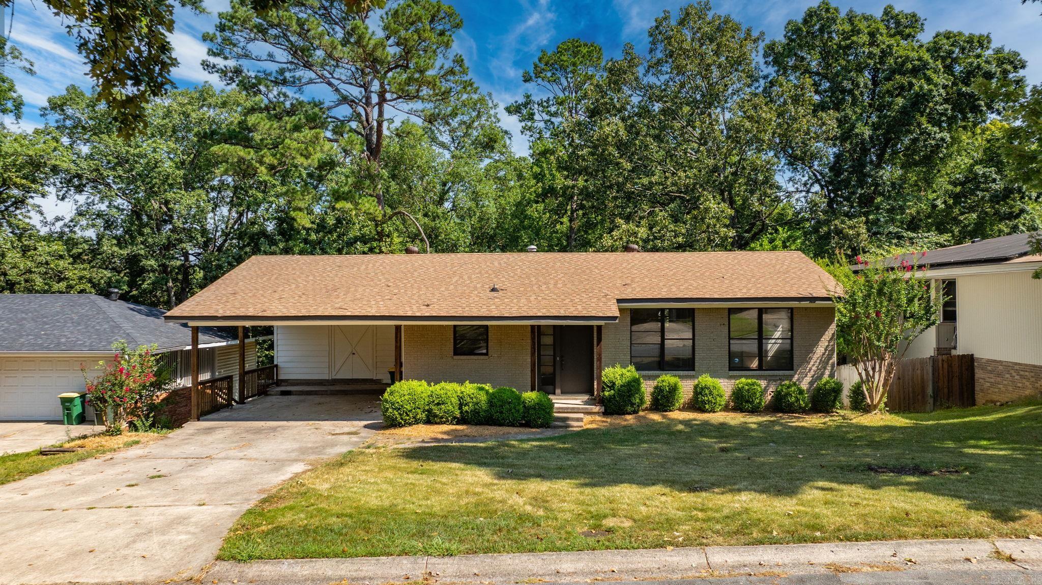 Great home in quiet neighborhood close to shopping, eating, and entertainment! Nearly everything is new and un-lived in. Roof in 2024. HVAC in 2022. Redone hardwood upstairs. All new carpet downstairs. New kitchen tile, counters. Paint throughout. New upstairs bathrooms.