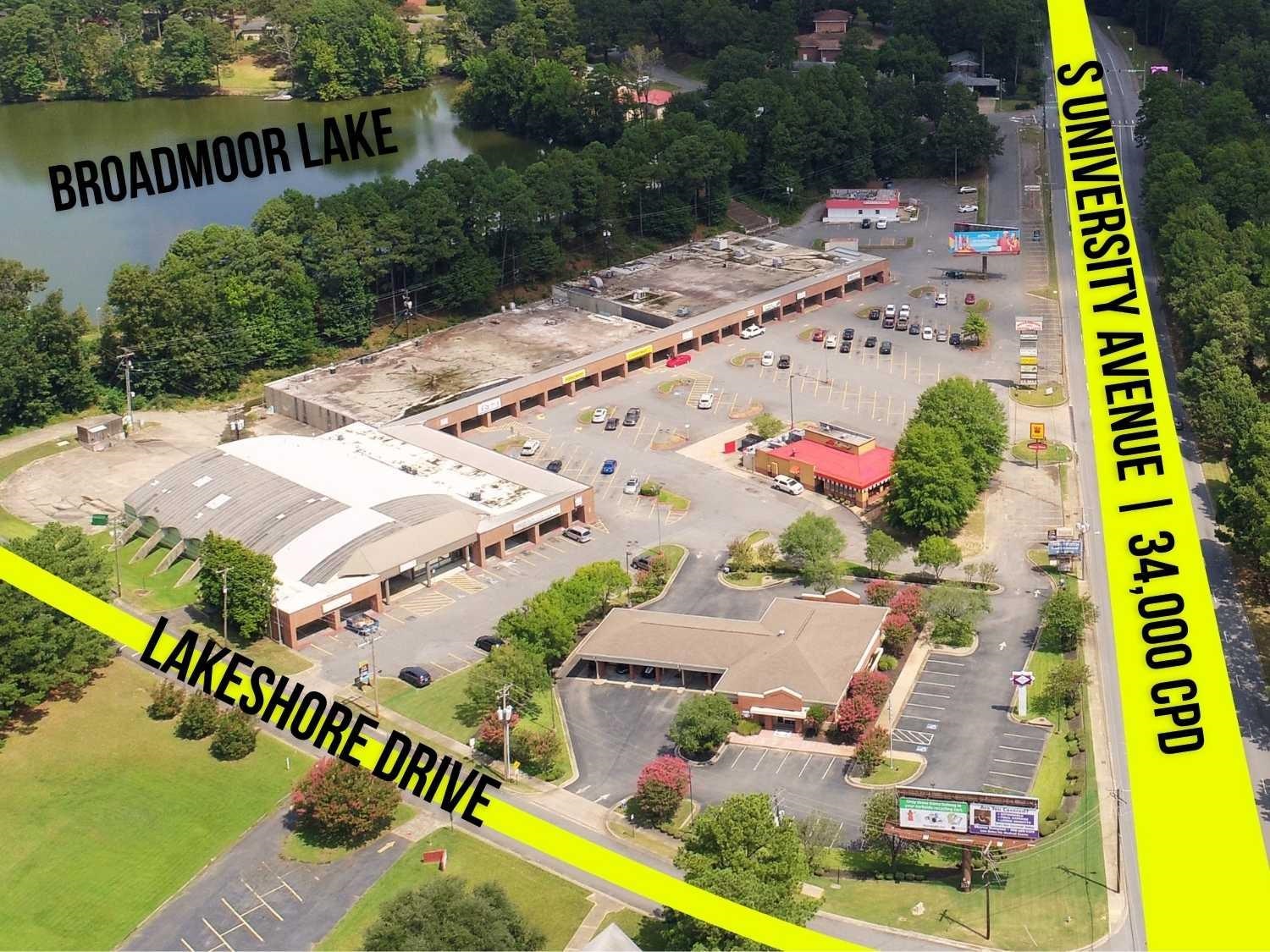 This is a great value add shopping center.  In a great location across from UALR.