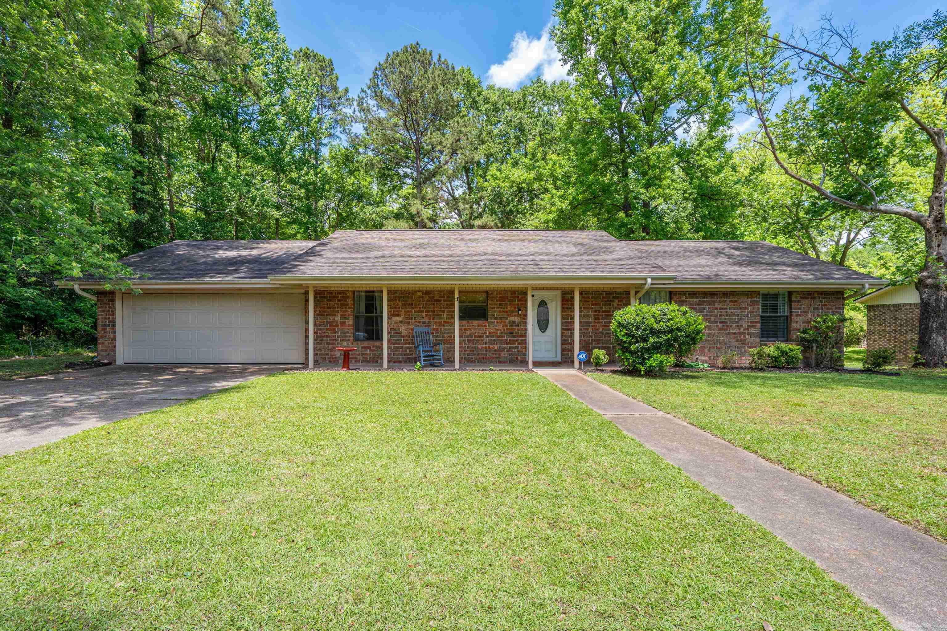 This wonderful home is back on the market no fault of the seller.  Beautiful open concept home nestled at the end of a quiet street.  Three bedrooms  2 baths with laundry room adjacent to kitchen.  Spacious fenced backyard great for entertaining.  Large storage/shop building. Above ground pool that needs a new lining.