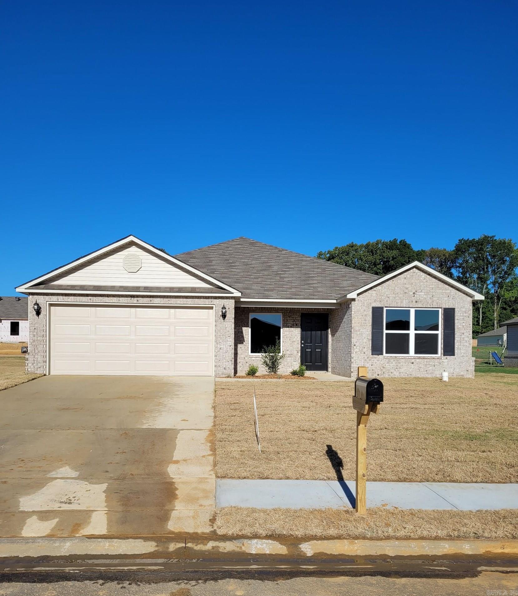 Be the first to live in this new construction, 4 bed 2 bath home. Split floor plan, carpet in bedrooms, back patio and 2 car garage. No pets.