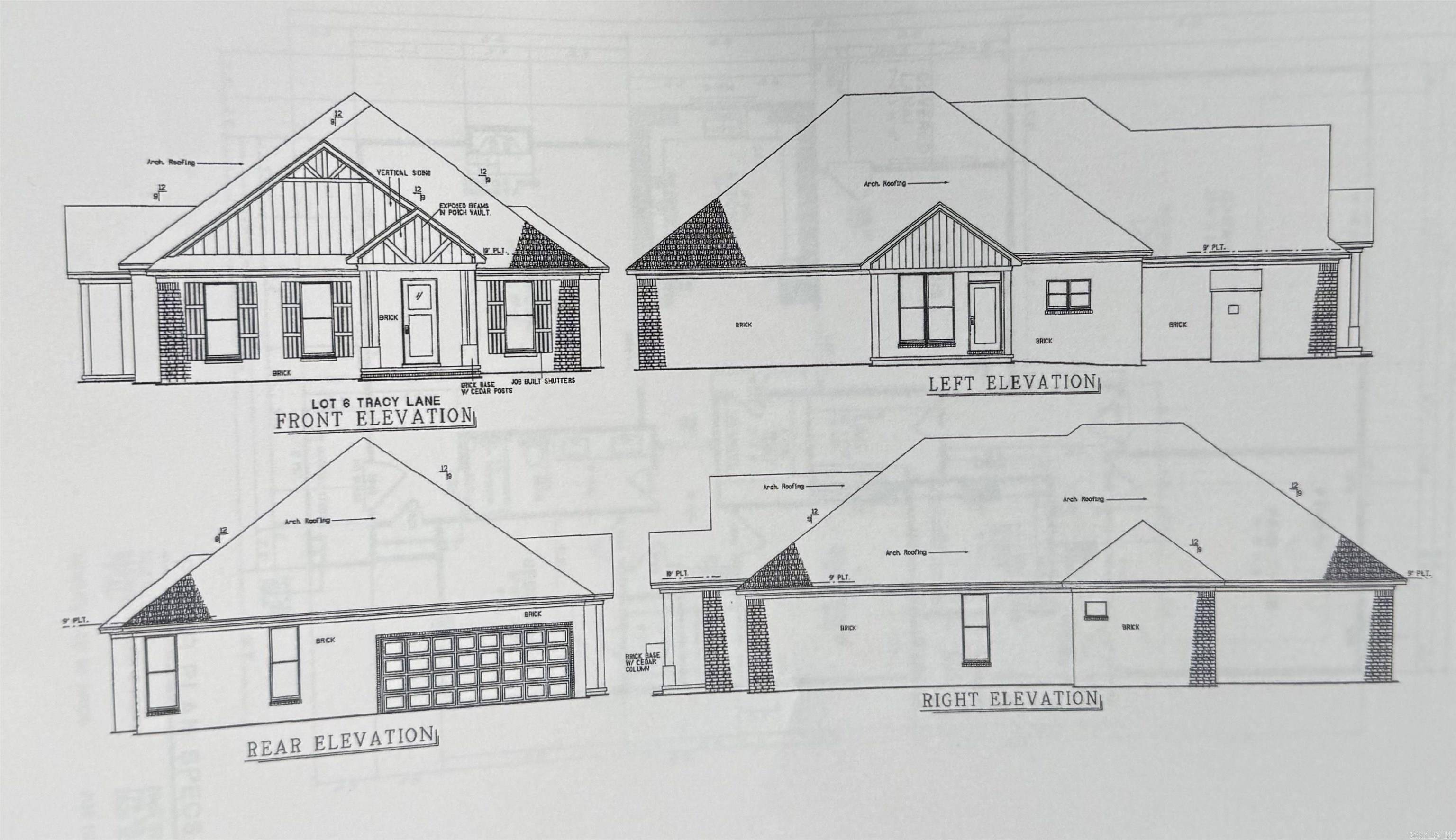 Cottage style home with custom finishes planned to be completed by end of July! Selections can still be made at this time. Located in brand new Tracy Lane subdivision!