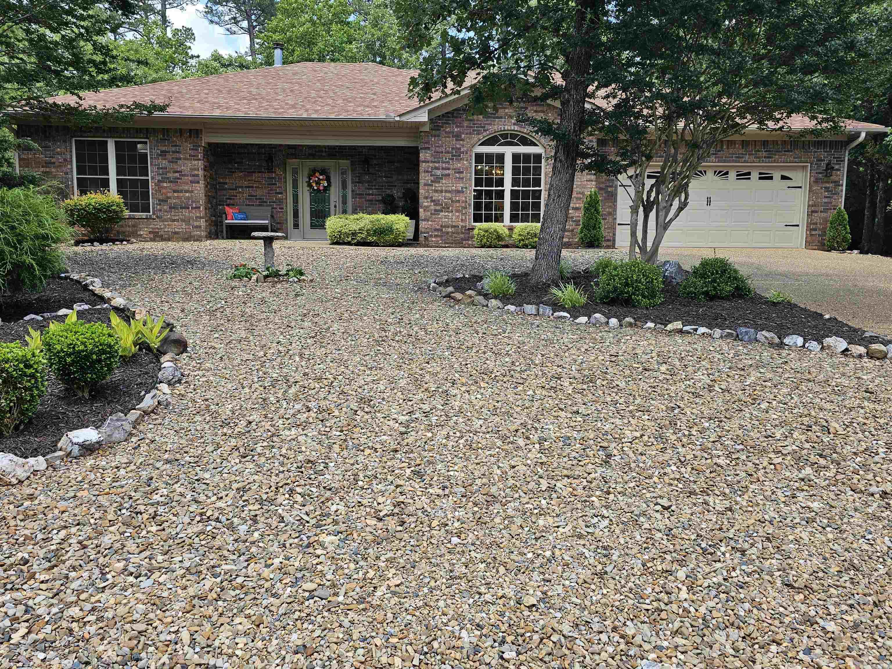 Built in 1997 but showing like new, this beautifully maintained one-level home offers the perfect floor plan with exceptional features throughout. Enjoy elegant tray ceilings, a cozy gas fireplace, a fabulous kitchen, and a versatile bonus room ideal for a home office or hobby space. The spacious utility room, dedicated hobby room, and two-car garage provide abundant storage and functionality. Relax on the screened porch overlooking the large fenced backyard with newly installed maintenance-free landscaping, creating the perfect setting for outdoor enjoyment. Move-in ready and meticulously cared for, this home combines comfort, convenience, and style in one outstanding package. 2326 sq ft h/c, priced at $369,000