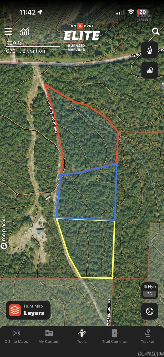 Private 5-acre tract located on a quiet county road that dead-ends at the lake—no through traffic and exceptional privacy. Heavily wooded with abundant wildlife, this property offers a peaceful setting ideal for a home, cabin, recreational retreat, or investment.  Conveniently situated within 5 minutes of four separate public lake access points for boating, fishing, and swimming.  Additional acreage available. Tract 2 in blue