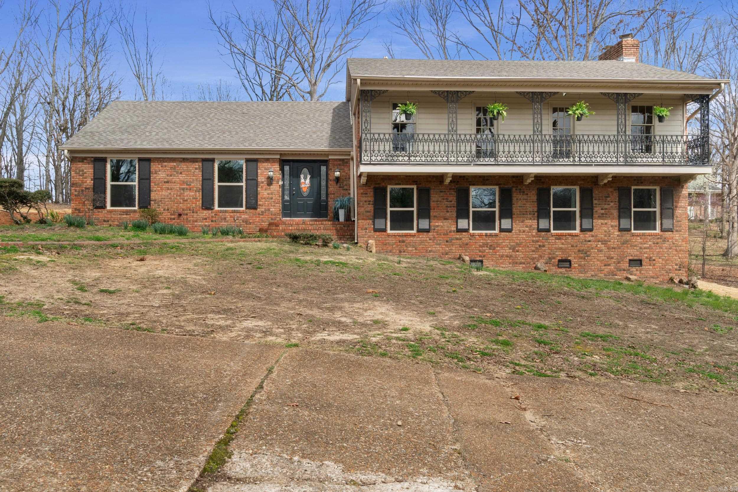 Perched atop Crowley’s Ridge on beautiful Airpark Road, this spacious and updated home sits on a large, private lot and is completely move-in ready. Recent improvements include a brand-new kitchen, updated bathrooms, new roof, new windows, updated HVAC, and modern fixtures throughout. The split floor plan offers the perfect balance of open living spaces for entertaining while providing comfortable separation for privacy. The stunning kitchen is the heart of the home, featuring a large butcher block island, a beautiful copper vent hood set in a brick accent, an entire wall of pantry storage, new appliances, and durable quartz countertops. Multiple flexible areas allow for various living or dining arrangements, making the home versatile for any lifestyle. With 4 bedrooms and 3 full baths, including a spacious primary suite and a nicely designed laundry room, there is room for everyone. Step outside to enjoy the peaceful setting with a charming brick patio, mature shade trees, and plenty of privacy. Located in a desirable area, this gorgeous home offers space, updates, and value all in one place. Don’t miss your chance to make it yours!
