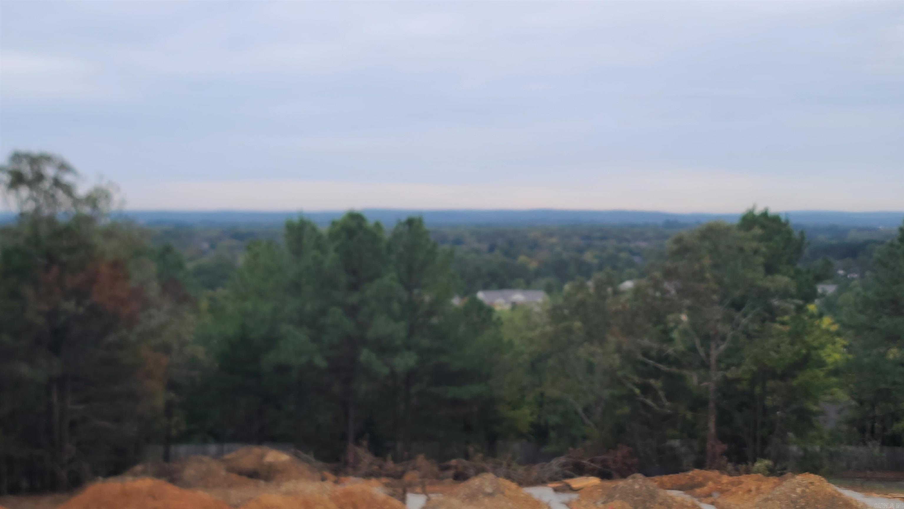 Conway View Property.  Easy Access to I-40 at Salem Street.  Property is presently wooded.  Owner is in the process of clearing the property to open up the view.  Picture of the view is from the lot next to this property.