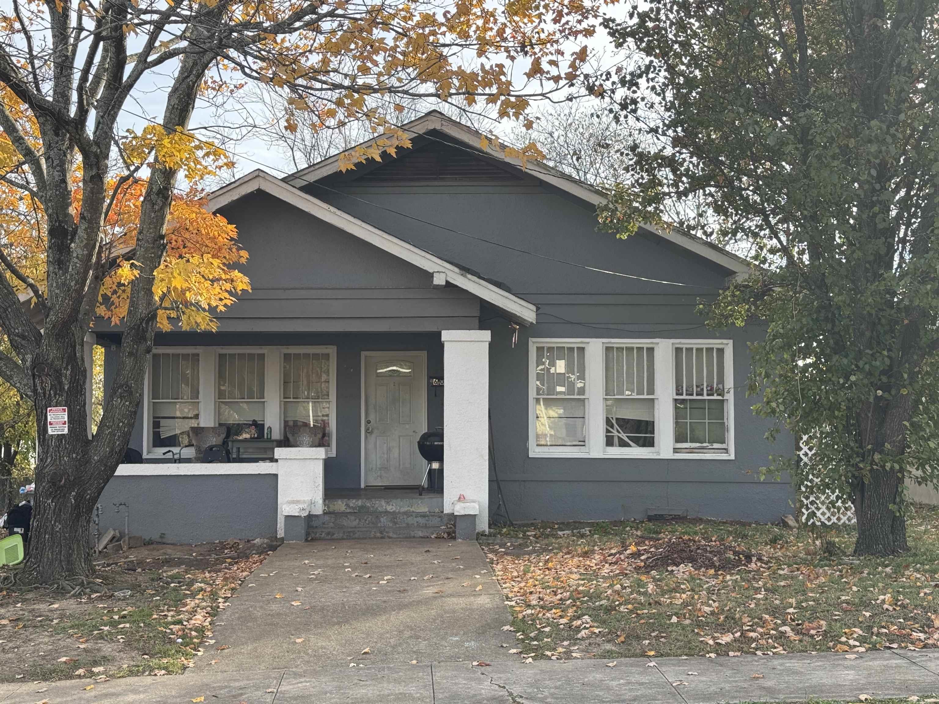 Take a look at this 3 bedroom, 2 bathroom bungalow on a large lot! Centrally located in Hot Springs, Arkansas. This house has good potential with some TLC, good for a first starter house or keep as an investment property. The potential is there! Being sold AS-IS. New interior photos are coming soon.