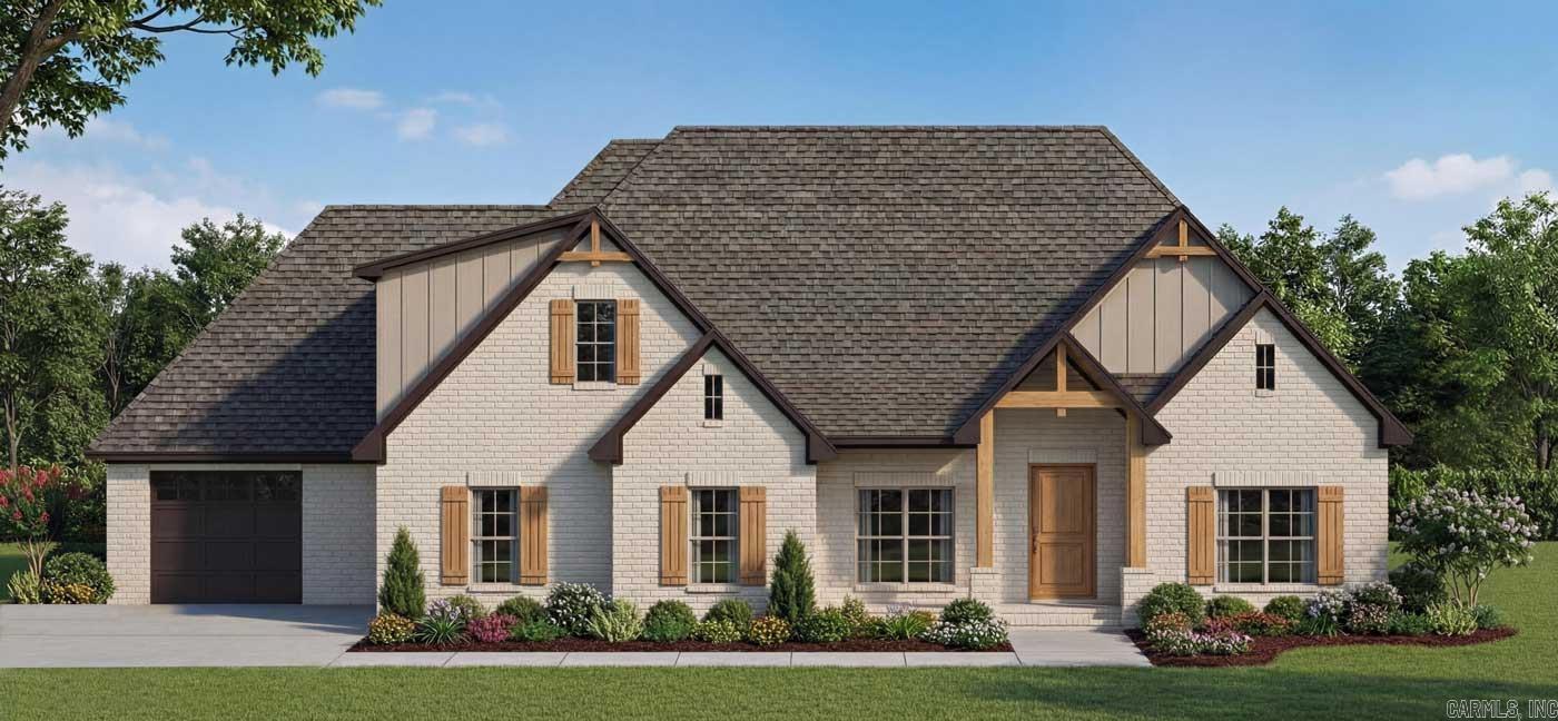 Exceptional new construction in Land’s End offering 4BR/3.5BA, apx 3,585 SF, flex room, bonus room & 3-car garage on a level corner lot. Designed for both everyday living & entertaining, this home features soaring 12’ ceilings, an open-concept layout, chef’s kitchen w/oversized 10’ island, walk-in pantry & premium finishes throughout. The luxurious primary suite includes a spa-like wet room w/freestanding tub, oversized shower, rain head & body sprays. Enjoy two gas fireplaces, including one on the covered back patio, plus a second outdoor patio for additional entertaining space. Energy-efficient features include a 96% gas furnace, radiant barrier roof decking, gas-filled windows, tankless water heater & GE stainless appliances. A rare opportunity to own a thoughtfully designed custom home in one of Conway’s most sought-after neighborhoods.