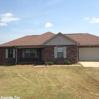 Nice split-plan, brick house just minutes from the new Wal-Mart Express. Situated on over 1/2 an acre in a private subdivision. Shows like new! Owner wants you to bring an offer! HMS warranty provided.