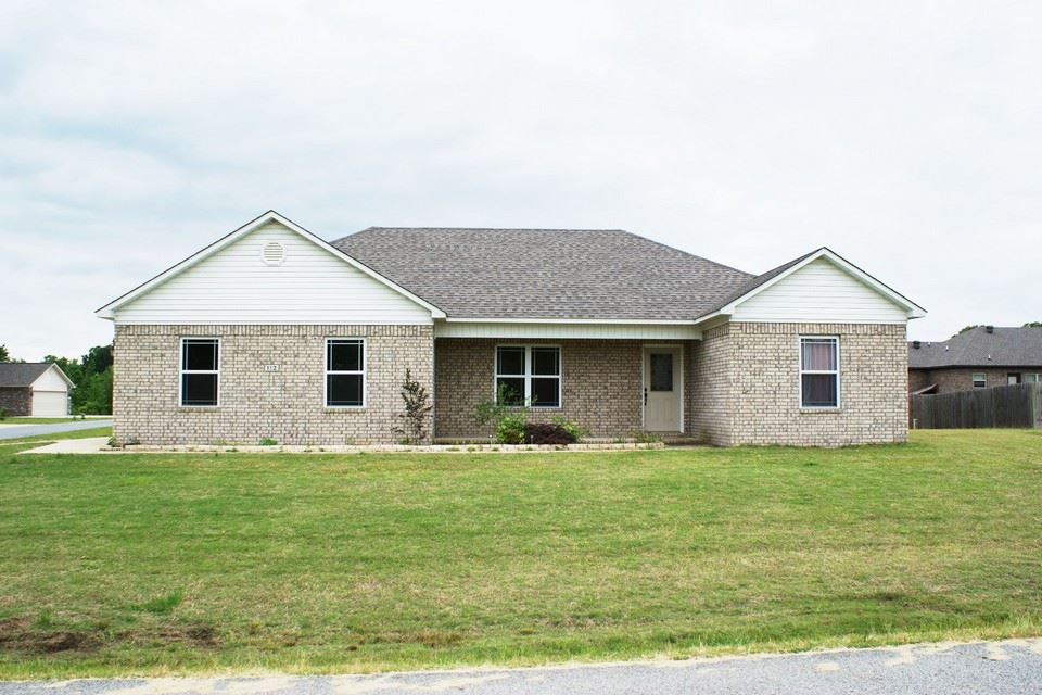 Charming like new home with traditional style, in a quiet neighborhood just minutes from town. This 4BR/2BA 1650 sq ft brick home on a corner lot has a split floor plan, gorgeous crown molding, chair railing, and double trey ceiling.  Large eat in kitchen with nice oak cabinets and stainless steel appliances. Large master bathroom with double sinks, a separate makeup area, and has a large walk in closet. If you need a four bedroom home at an affordable price, this is the home for you.