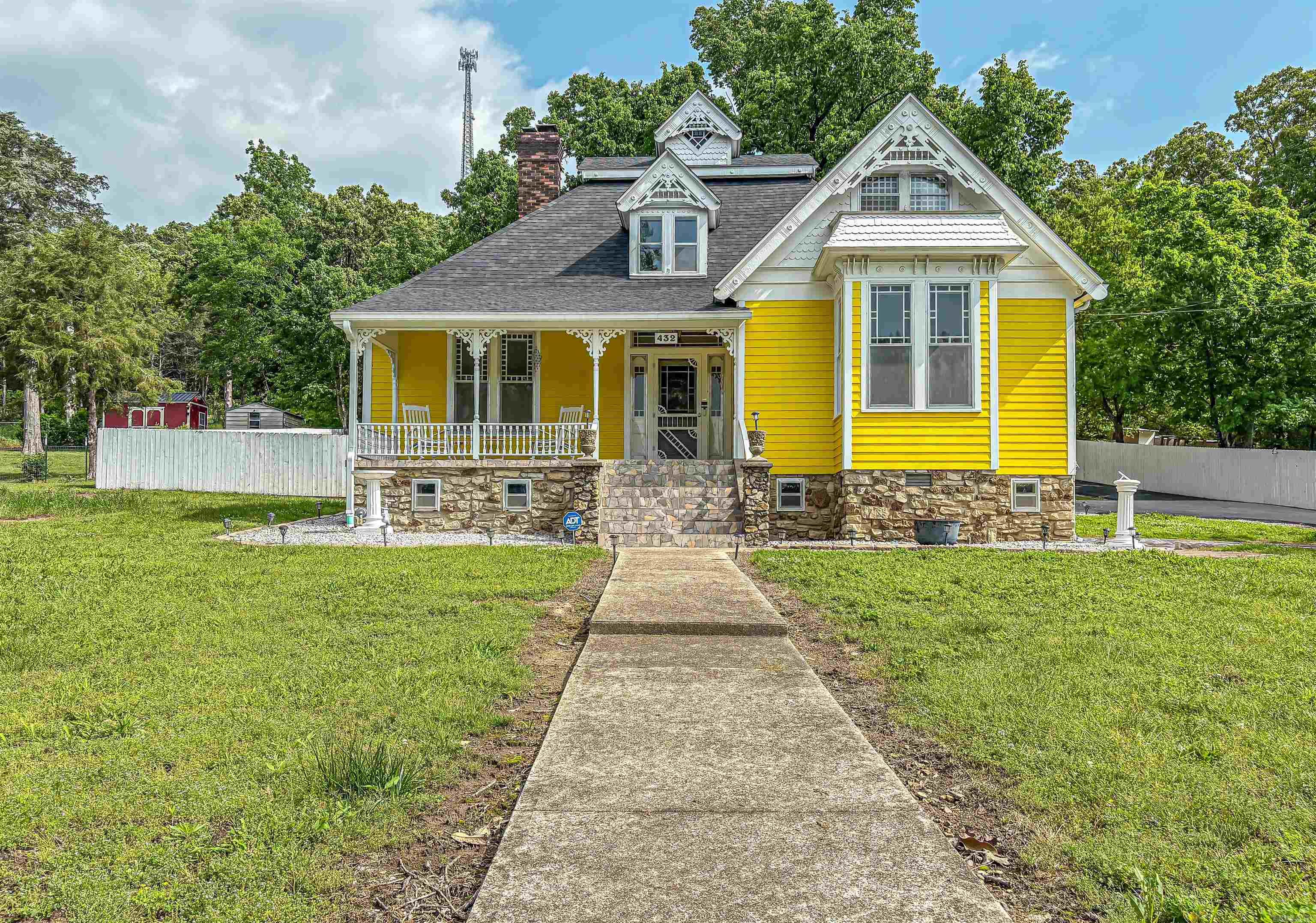 Welcome to this stunning Victorian gem,  built in the 1900s. This historic home exudes timeless elegance with its intricate woodwork, soaring ceilings, and classic bay windows that invite natural light to dance through spacious rooms. Step inside to discover beautifully decorated interiors that blend vintage charm with modern comforts. The inviting living area is perfect for family gatherings, while the gourmet kitchen boasts updated appliances and ample space for culinary creativity. Located within walking distance to local shops, parks, and cultural landmarks, this home offers both character and convenience. Don’t miss your chance to own a piece of history—schedule a showing today and experience the Southern charm for yourself! All furniture, appliances, and lawn equipment, including a riding lawnmower, included in the sale price.
