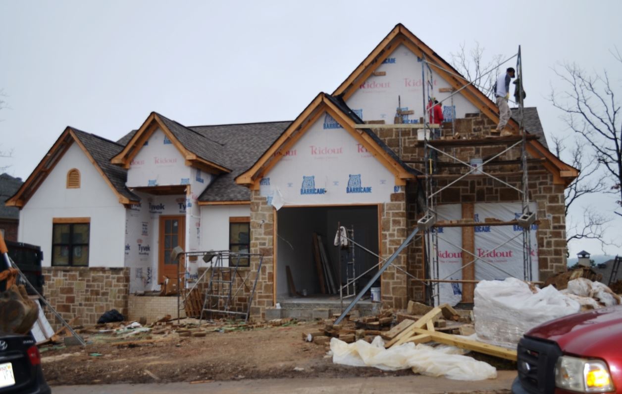 Listed and sold during construction. This home has been customized throughout with attention to detail and upgrades at every level. Beautiful panoramic views from the covered back deck looking towards Pinnacle Mtn!