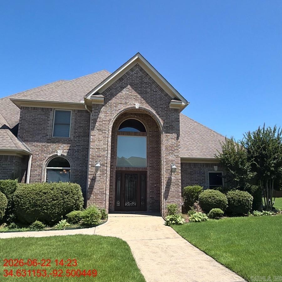 Stunning Solid Brick Colonial Situated on .26 Acres Featuring a 2 Car Garage and Exceptional Curb Appeal. Step Through the Grand Front Entrance with Arched Doorway into the Dramatic 2 Level Open Foyer that Creates a Lasting First Impression. This Spacious Home Offers Generous Bedroom Sizes, Hardwood Floors, and an Open Floorplan Ideal for Modern Living and Entertaining. The Gourmet Kitchen Boasts Granite Counters, Stainless Steel Appliances, Center Island, and Ample Cabinet Space. Relax in the Luxurious Primary Suite Featuring a Soaking Tub in the Primary Bathroom. Gather Around the Cozy Fireplace or Step Outside to Enjoy the Fenced Backyard with a Private Pool, Perfect for Summer Fun and Outdoor Entertaining. Conveniently Located Near Shopping, Dining, Schools, and Major Commuter Routes. This Exceptional Property Combines Space, Style, and Comfort in One Incredible Package!