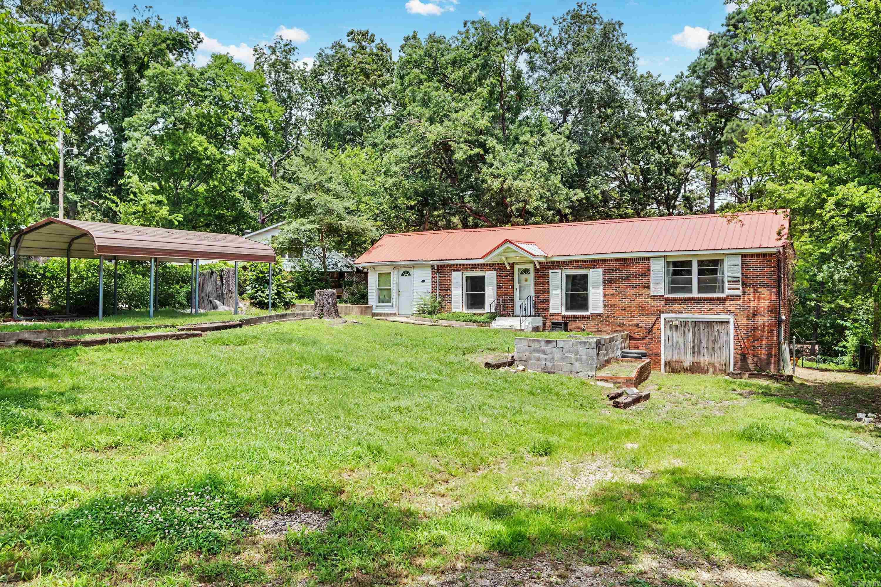 No disclosure. Property is in an estate and must be approved by probate court. Listing agent is related to the owner but has no interest. Good location with access to lake. Metal roof. Sold As Is
