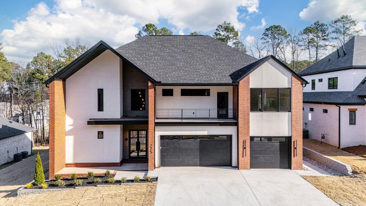 Stunning new classic architecture home w/ 4 BR, 4+2 Baths featuring expansive covered porch with built-in grill looking onto private greenspace behind lot. Double doors welcome you into the foyer. Truly a remarkable chef's kitchen w/ island & breakfast bar. Top-of-the line appliances include built-in refrigerator-freezer, 48" gas range w/6 burners & griddle, 30' double wall ovens & power steam dishwasher. Amazing walk-in pantry with microwave, under-counter ice maker & sink. Abundance of cabinets and storage in kitchen & pantry. Ideal floor plan flow for casual or formal entertaining. Spacious dining area and living area w/ gas log fireplace accented by a pre-cast surround. Abundance of windows & natural light. Primary BR features large walk-in closet opening to laundry room. Bath features customized lighting, double vanity, tub & walk-in shower. 2nd BR & Bath on main level. Office downstairs w/ 1/2 bath nearby. Laundry room down with sink & more storage opening to back entry/mudroom w/convenient lockers. Upstairs offers bedrooms 3 & 4 w/walk-in closets & en-suite baths. Bonus room with under-counter bar refrigerator and half bath nearby. You will love the 3 car garage space.