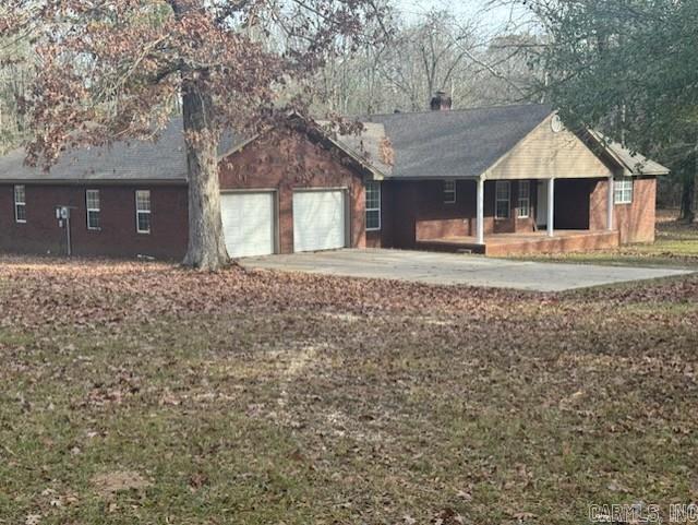 ADDRESS: 6052 GRANT 8 SHERIDAN, AR 72150 . Looking for a home in the country to enjoy the peace and quiet? Then look no further. This recently remodeled 4-bdrm home, just south of Sheridan, is nestled on 8 wooded acres. Sip your morning coffee as you sit on the front porch enjoying the beautiful view of the pond and picturesque land. Soak up nature as you watch the deer and turkey. This stunning residence boasts 3 spacious bedrooms and 2 full baths with a 4th bedroom with half bath being just off the garage. This extra bedroom could be used as an office . As you step inside, you will be greeted by a beautiful open concept living and kitchen area, perfect for entertaining. The kitchen features a large island and brand new appliances, ensuring a modern and functional space for your culinary adventures. The spacious living area invites you to relax, complete with a cozy wood burning stove that adds warmth and charm. Enjoy the beautiful view with floor to ceiling windows that bring the outdoors in. Enjoy the large deck perfect for grilling and entertaining. Retreat to the spacious master suite with vaulted ceiling complete with adjoining master bathroom with large closet.