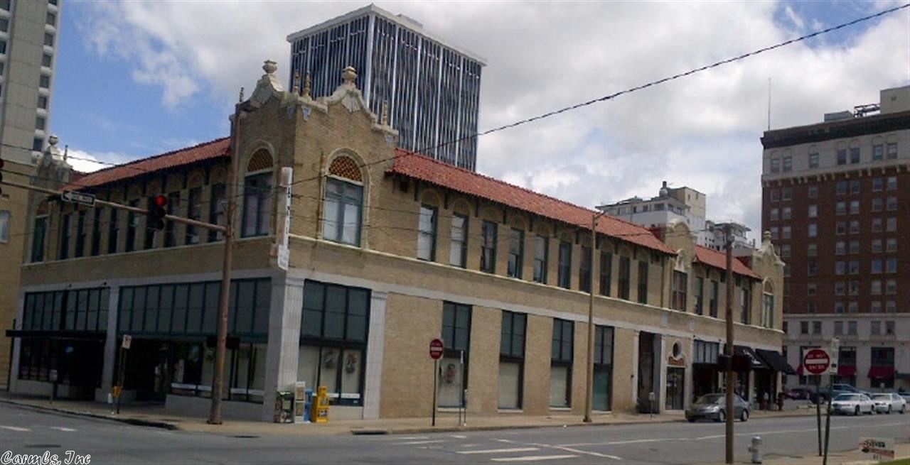 Historic Mixed use bldg., loft apts., restaurants, and offices.  Two blocks from Rep Theater and new Arkansas Symphony Orchestra offices, Ballet Arkansas, and Rep Black Box theater.  Building is fully restored 1929 Charles Thompson Building. Stable tenants.  Currently 100% occupied but will shortly have one vacancy.  Rent Roll and Operating Statement available upon request.