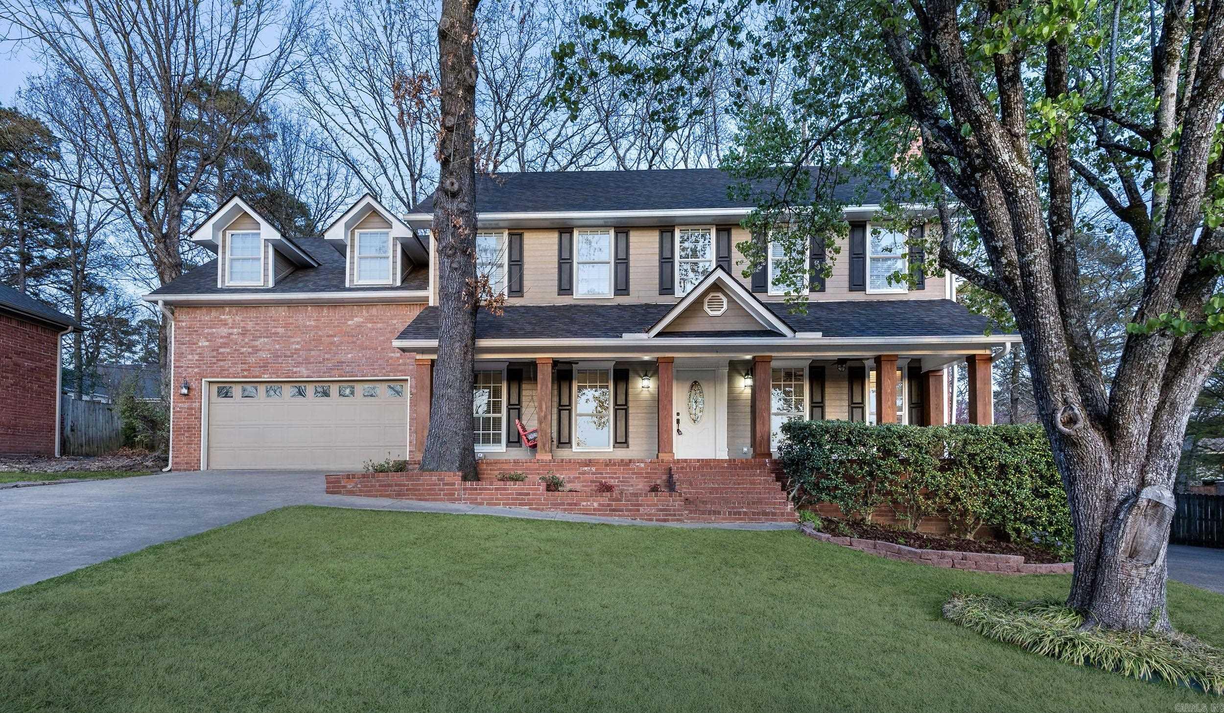 Incredible home on a cul-de-sac with room for everyone!  Four bedrooms all upstairs, 2 full baths plus a huge bonus room!  Downstairs offers formal dining, kitchen with breakfast area, large living room with fireplace, 1/2 bath, laundry room an office!