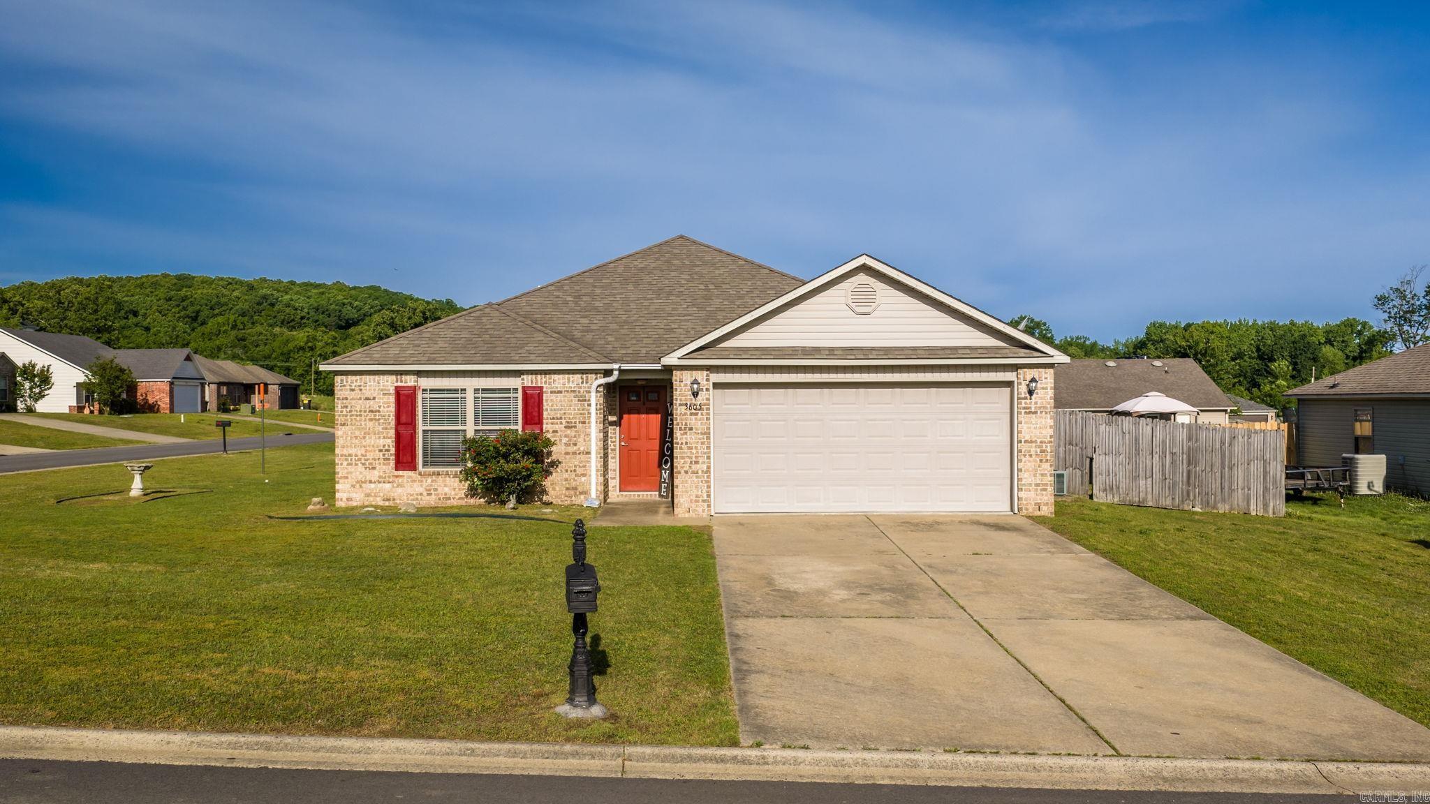 Welcome home! Built in 2011, this 3 bedroom, 2 bathroom home offers a comfortable and functional layout with nicely sized rooms throughout. The living room features tall ceilings and large windows that bring in plenty of natural light, creating a warm and inviting space. The kitchen includes a convenient pantry and flows easily into the dining area. Step outside to enjoy a covered back patio and a fully fenced backyard—perfect for relaxing or entertaining. Complete with a 2 car garage, this home blends practicality with everyday comfort.