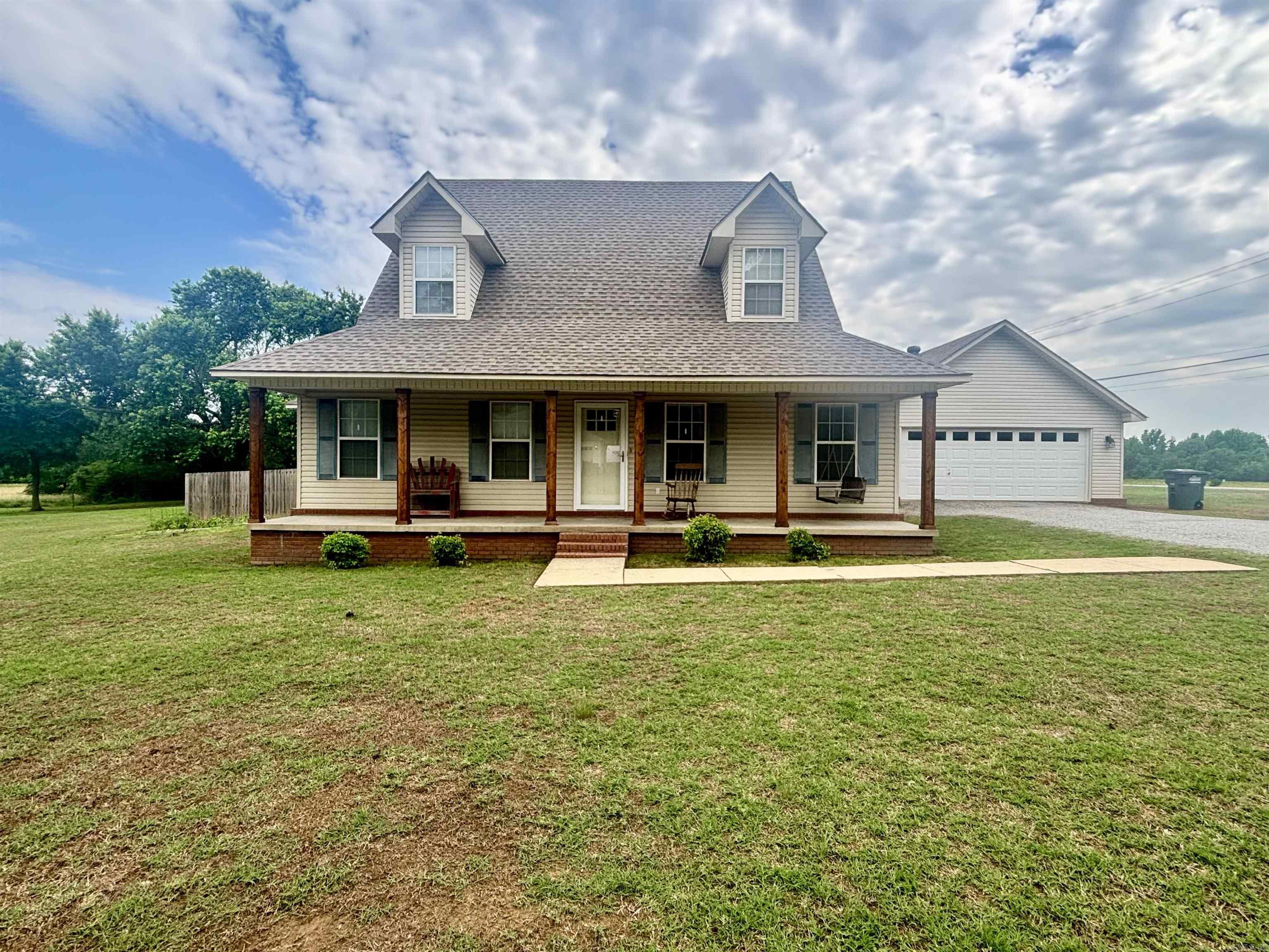Welcome to this charming 4 br 3.5 bath home.  This home has been well maintained. New roof and water heater in 2022. The home is sitting on a large corner lot with a completely fenced in back yard for privacy. The 16 x 24 insulated shop has been used as a home gym.  The shop is heated and cooled and has 220 power. The large living room is open to the kitchen and dining area.  Great for entertaining guests.  The concrete slab area in the back yard with a basketball goal is a great hangout spot for the kids to enjoy.  Lots of room for company with 4 bedrooms, or use one of the rooms as a home office.  You don’t want to miss out on this one.