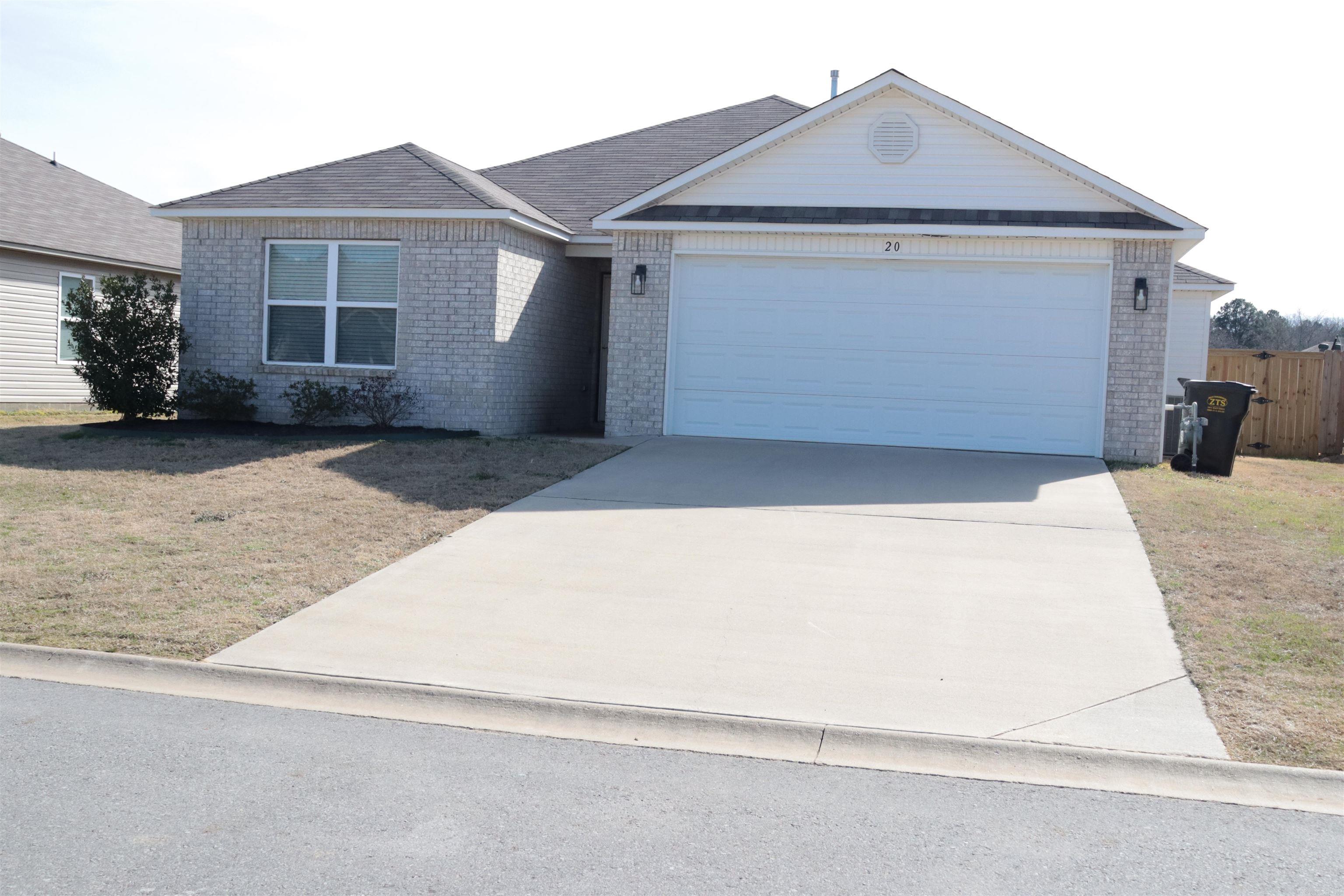 Welcome to your charming countryside retreat on the outskirts of Conway! This well-maintained 3-bedroom, 2-bathroom home offers an adorable split floor plan, providing privacy and versatility for guests, family members, or a home office. Retreat to the peaceful master suite, complete with its private bathroom for added convenience.   Inside the home, you will discover durable vinyl flooring throughout, ensuring comfort and easy maintenance. You'll appreciate the large living room and nice-sized kitchen, perfect for entertaining guests.  Outside, a large backyard for enjoyment and relaxation. Built with quality and care in 2021, it exudes a sense of modern comfort and style. Don't miss the opportunity to make this beautifully maintained home yours. Schedule a viewing today!