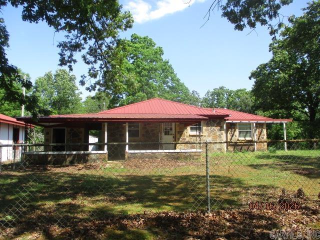 Located off of Fortson Road and Jones Road features this 34 br/1ba Rock home outside of the Jacksonville, Sherwood, and Vilonia city limits. the metal roof is a nice bonus. The following flood zone information has been obtained for the property. Flood Zone Designation: X. PLUMBING - The system did not hold pressure at time of winterization. Damages are present. Water will not be on. Buyer to conduct due diligence. property was built prior to 1978 possible lead base paint exist. Seller does not pay customary closing costs: including title policy, escrow fees, survey or transfer fees. Proof of funds required on cash transactions Lender Pre-Approval letter for financed offers dated within last 30 days). Seller is Secretary of Veterans Affairs. This property may qualify for Seller Financing (Vendee). Property sold As Is.