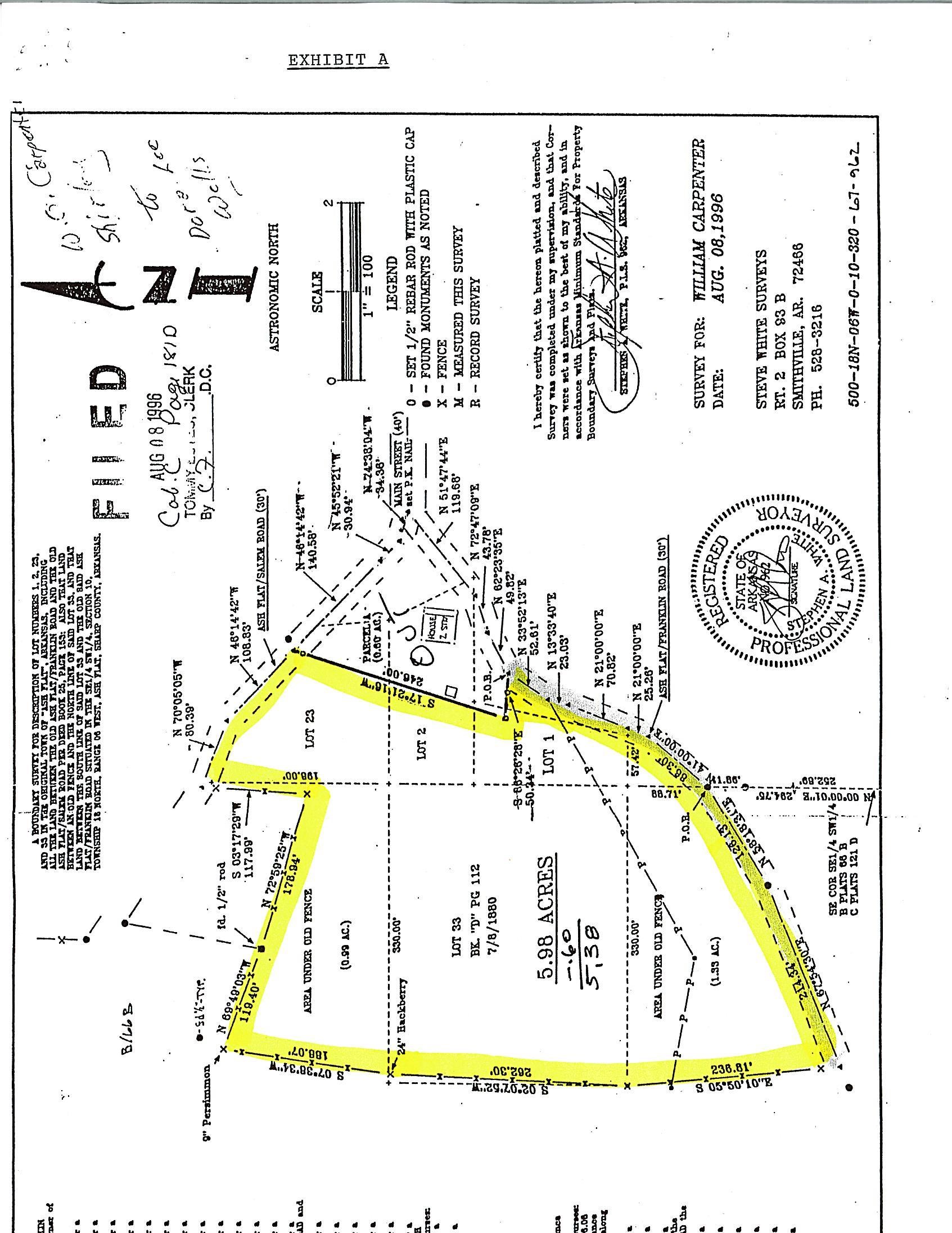 Ash Flat - Land
