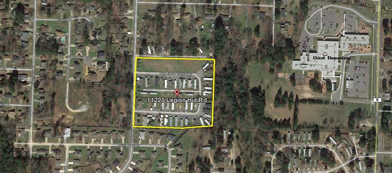 An opportunity to own a well maintained, income producing mobile home park in the Little Rock City limits. The park is serviced by Little Rock Police Department as well as Little Rock Fire Department. Easy Access to I-430, I-30, schools, and shopping. New residential development and growth in the immediate area.