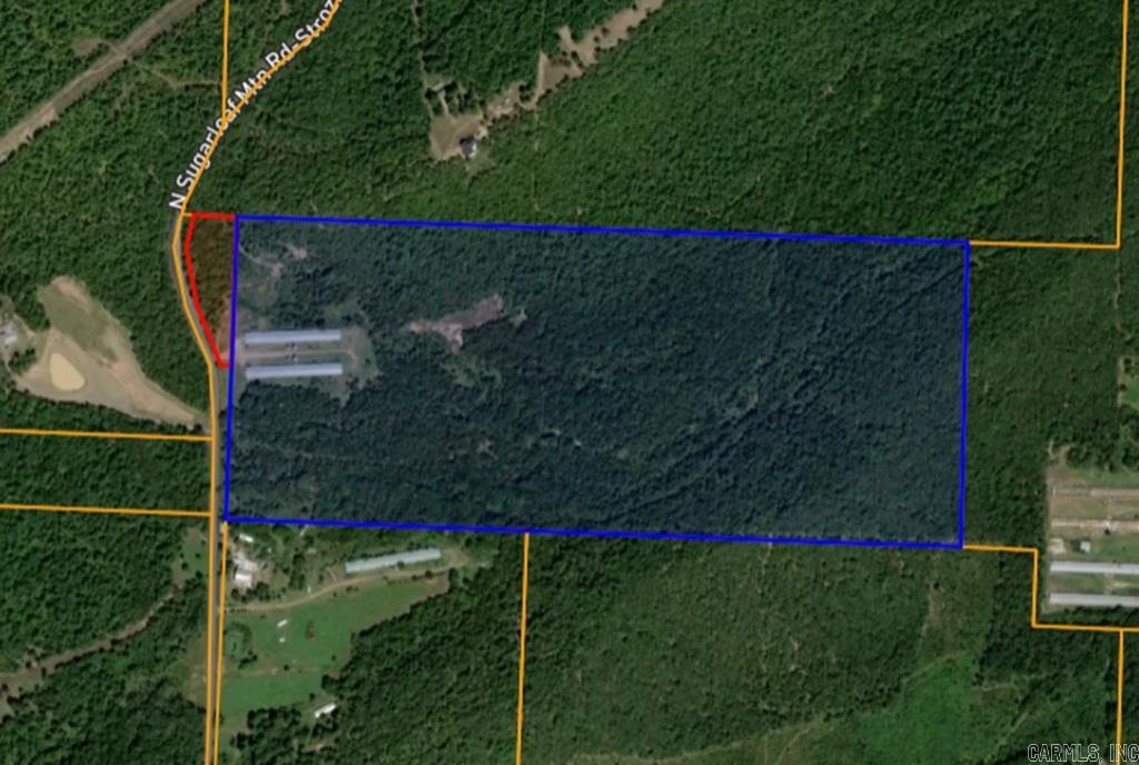 Nearly 98 acres in the desirable Sugarloaf Mountain area of Hartford, AR offering acreage, infrastructure, and potential for agricultural, recreational, or investment use. Property features a mix of open ground, cedar trees, and a substantial amount of shale toward the rear of the property with a private setting and good accessibility. Improvements include two 40x420 egg-laying chicken production houses with approximately 8,500-bird capacity each, along with two hen feeding bins and two rooster feeders for each house. Property also includes two wells, six total water storage tanks including an underground concrete water storage tank servicing each chicken house, and a diesel tank on stand. Buyer to verify all information, measurements, and suitability for intended use. Buyer to perform their own due diligence regarding shale or any other natural resources located on the property. Sellers make no guarantees or representations regarding quantity, quality, or value of any natural resources. Agents see remarks.