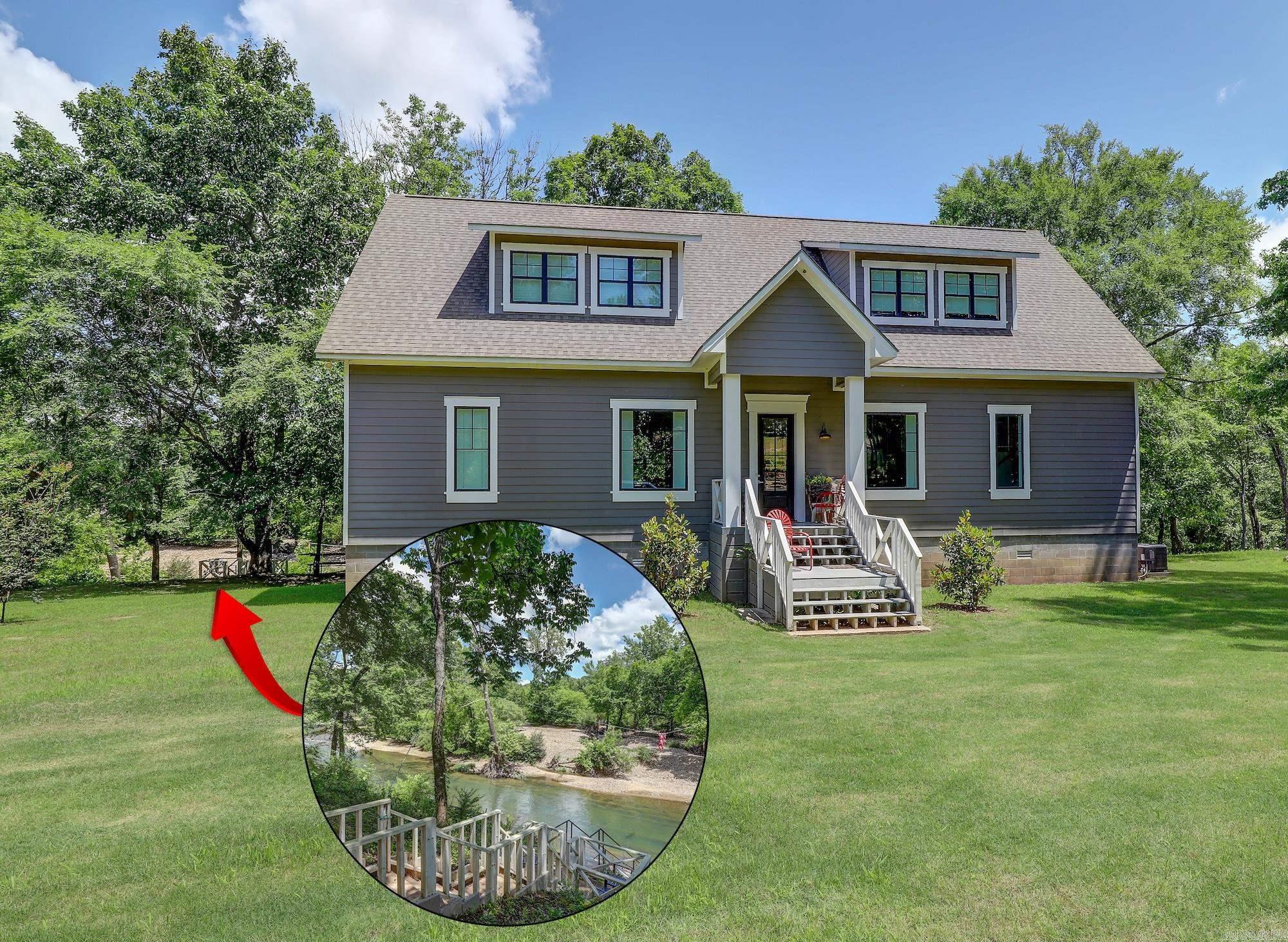 Life on the Caddo River feels different here. Tucked into a private waterfront setting, this custom-built retreat was designed for gathering, relaxing, and making the most of weekends away. Completed in 2021, the home offers 4 bedrooms, 4 full baths, 1 half bath, and approximately 3,030 square feet on 1.52 acres, with inviting indoor and outdoor spaces that make it easy to host family and friends. A screened porch, outdoor kitchen, and open living areas create the kind of atmosphere buyers are searching for in a true river property, while the private concrete stairway with handrail provides direct access down to the water. With no HOA and no known restrictions, the property offers flexibility for second-home use, weekend escapes, full-time living, or future ownership options. Utilities include well water, septic system, propane, Entergy electric, and Windstream internet. For buyers looking for a newer, more substantial river retreat with real access, privacy, and room to enjoy it, 1040 Vaughn Rd. stands apart.