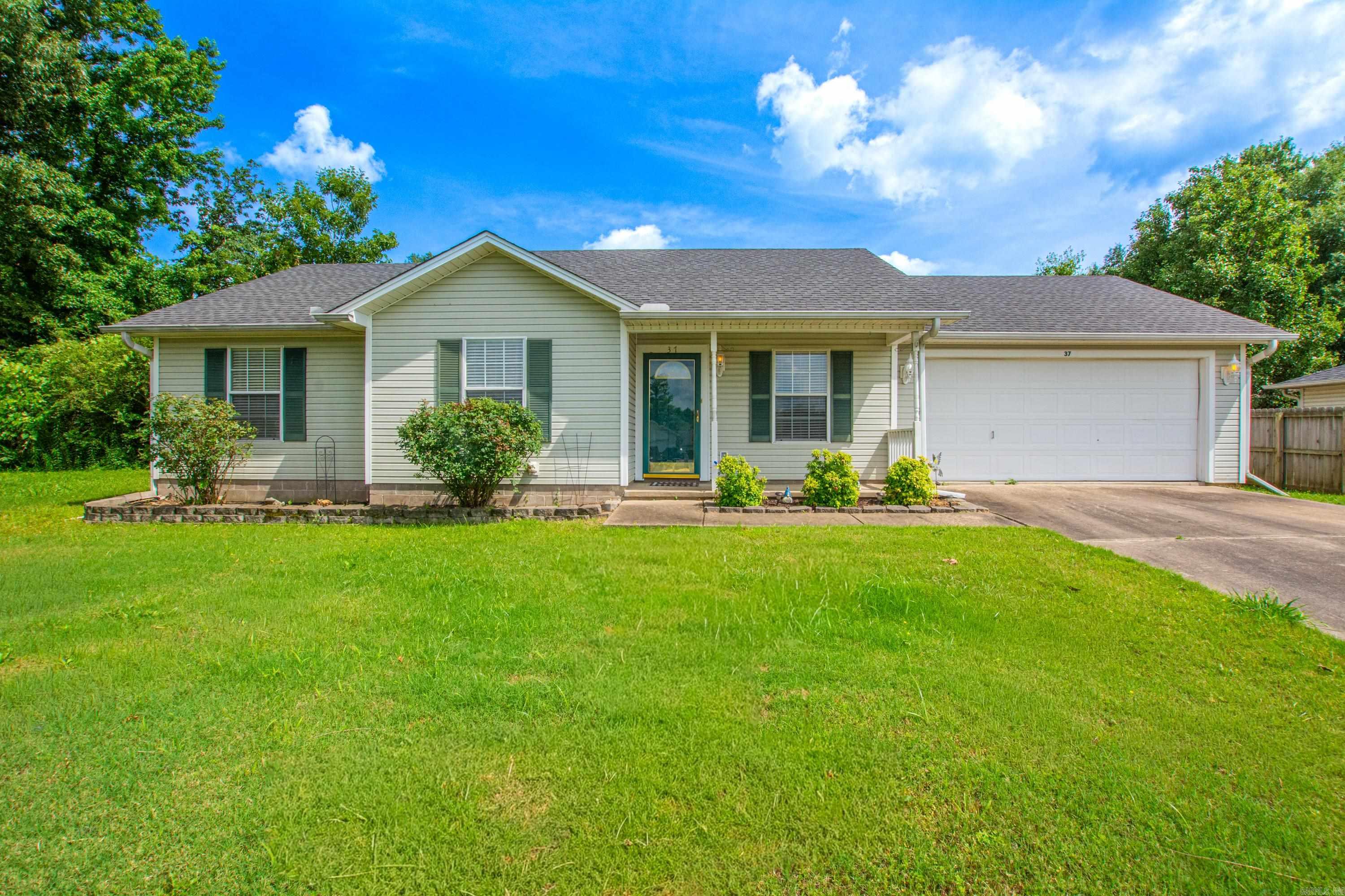 Beautifully maintained 3-bedroom, 2-bath home tucked away on a quiet, low-traffic cul-de-sac. This inviting home features a separate dining room and a spacious den with a large picture window that fills the space with natural light. The kitchen offers granite countertops, a built-in microwave, and an electric stove, making it both functional and stylish.  Step outside to enjoy the private backyard with a privacy fence and patio, perfect for entertaining guests or relaxing with your morning coffee. Additional features include a 2-car garage, maintenance-free exterior, roof approximately 6 years old, and water heater approximately 2 years old. This move-in ready home combines comfort, convenience, and curb appeal! Call and make this one yours today!