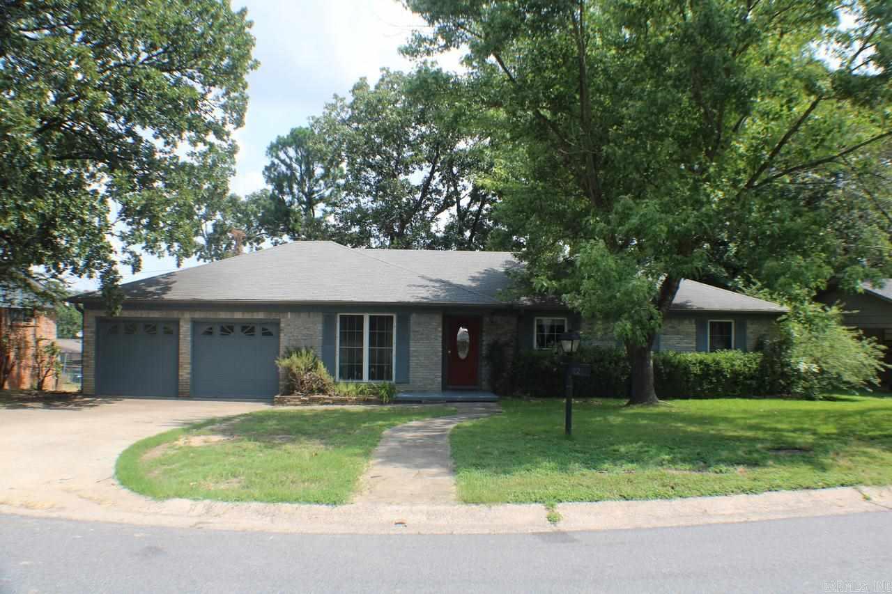 Charming single level home with open concept kitchen/dining/den. Tile and hardwood floors throughout. Patio door leads out to large deck overlooking a Level lot with an extra storage unit. New paint throughout and update master shower. Motivated seller!