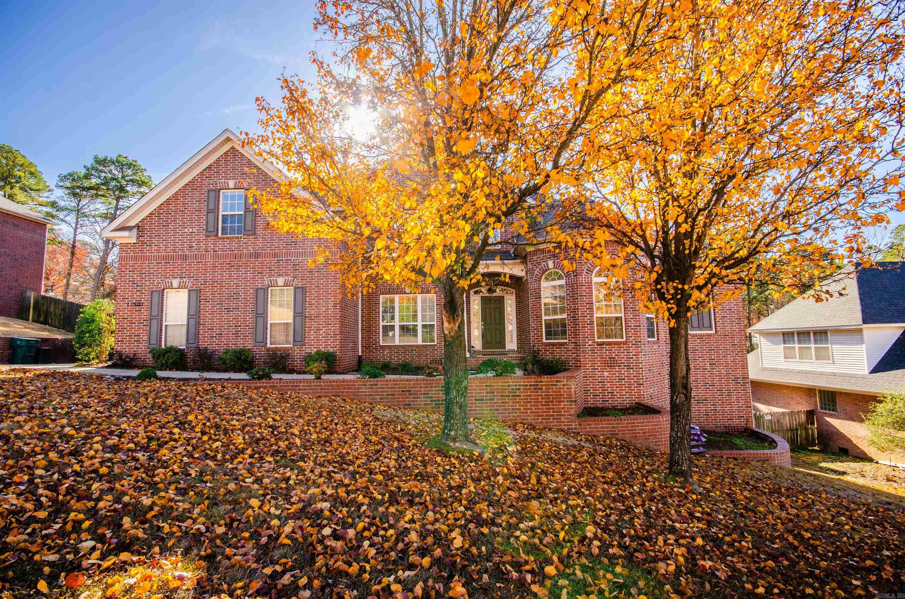 Brand New Upstairs HVAC, Brand New Roof, & Brand New Hot water tank. Nice home with 5 bedrooms (3 up and 2 down- master is down stairs) with built ins in the closets, 4 full baths, eat in kitchen with living space, formal dining, formal living room w wood burning fireplace w gas starter, 2 car side garage and a 3rd storage garage around back for all your outdoor tools, mower/ man cave and extra storage,walk in attic space for easy access, fully fenced in backyard with a green space to enjoy your coffee on your semi covered back deck with new paint. $5,000 carpet allowance or credit at closing. Like new Pool table can stay or go. Agents see remarks for showing instructions.