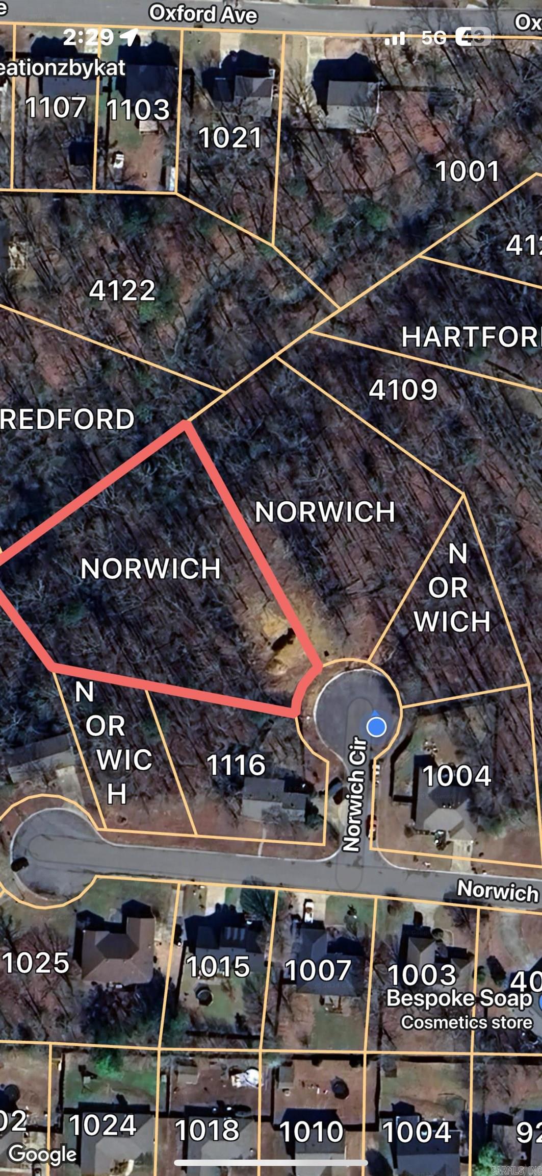 Large lot in Hartford Hills Subdivision. Located in a peaceful cul-de-sac with plenty of room for your dream home and outdoor living spaces. Convenient location to I-30