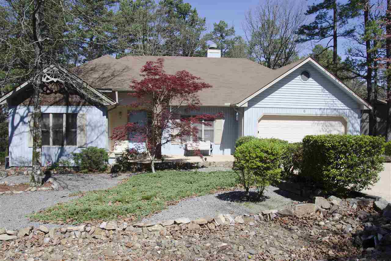 Well maintained one owner home.  Updates; new formica counter tops & sink, laminate kitchen & tiled bathroom floors, 2014 Heat Pump,  range, garbage disposal, glass slider. Has double sinks in master bath. Sunpipe. Sizable laundry room with pantry area.  Vaulted ceiling in LR & DR. Extra Large back yard. Level driveway.  Great home for a single or couple, part-time or full-time. Close to main gate & shopping. Convenient travel to Hot Spring.   Agents see "Confidential Remarks"