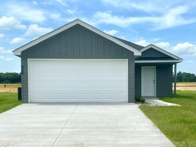 Exquisite Elkins plan in Moonlight Meadows, located in Ward, AR! These new construction homes feature modern finishes for comfortable living!  Homes will have LVP flooring and carpet.  In the kitchen and bathrooms, you’ll find beautiful granite countertops. Each home will feature Hardie® siding per plan. These homes come with a programmable thermostat! 10-year limited Homebuyer’s Warranty! Photos may be stock photos, representative of plan only and may vary as built. Annual taxes is an estimate. Taxes are TBD. Special Improvement Tax of $495 annually.