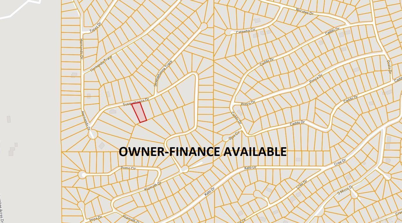 Owner-finance for easy terms. Cash buyers can pay by debit or credit card as well. Nice size lot to develop or hold for future value. Public water and electric are available to run to property and will need septic. Owner/agent. Finance is an extra $50 with no interest or prepayment penalty. 5 months at $189 and closing costs are included. Buyer responsible for any/all taxes and lots sold "as-is".  Parcel ID# 306-00110-000