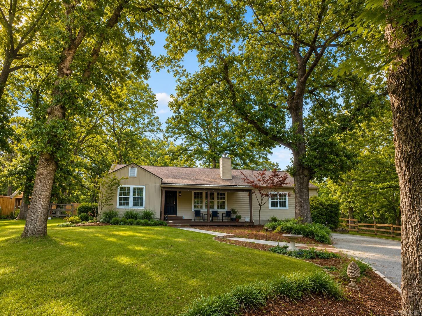 Nestled on 5 serene acres, 18506 Crystal Valley Road offers the perfect blend of country charm and modern comfort. The 1,828 sq. ft. primary residence, originally built in 1940, has been fully updated while retaining its classic character. Recent improvements include a new roof, porch, HVAC system, Hardie board siding, electrical and water heater, ensuring peace of mind for years to come. The home has all new appliances which will stay with the home.  The property also features a 600 sq. ft. secondary residence or cabin—ideal for guests, extended family, or rental income—complete with its own new roof, hvac & gutters. Property also extends across the street that could be zoned for commercial.   Outdoors, the acreage is fully fenced with an electronic gate and enhanced with a pond, horse barn with stall, hay barn, and horse ring, making it an excellent setup for equestrian enthusiasts. The wooded areas have been under brushed, creating beautiful walking trails throughout the property. Do not miss the chance to own this one of a kind piece of land!