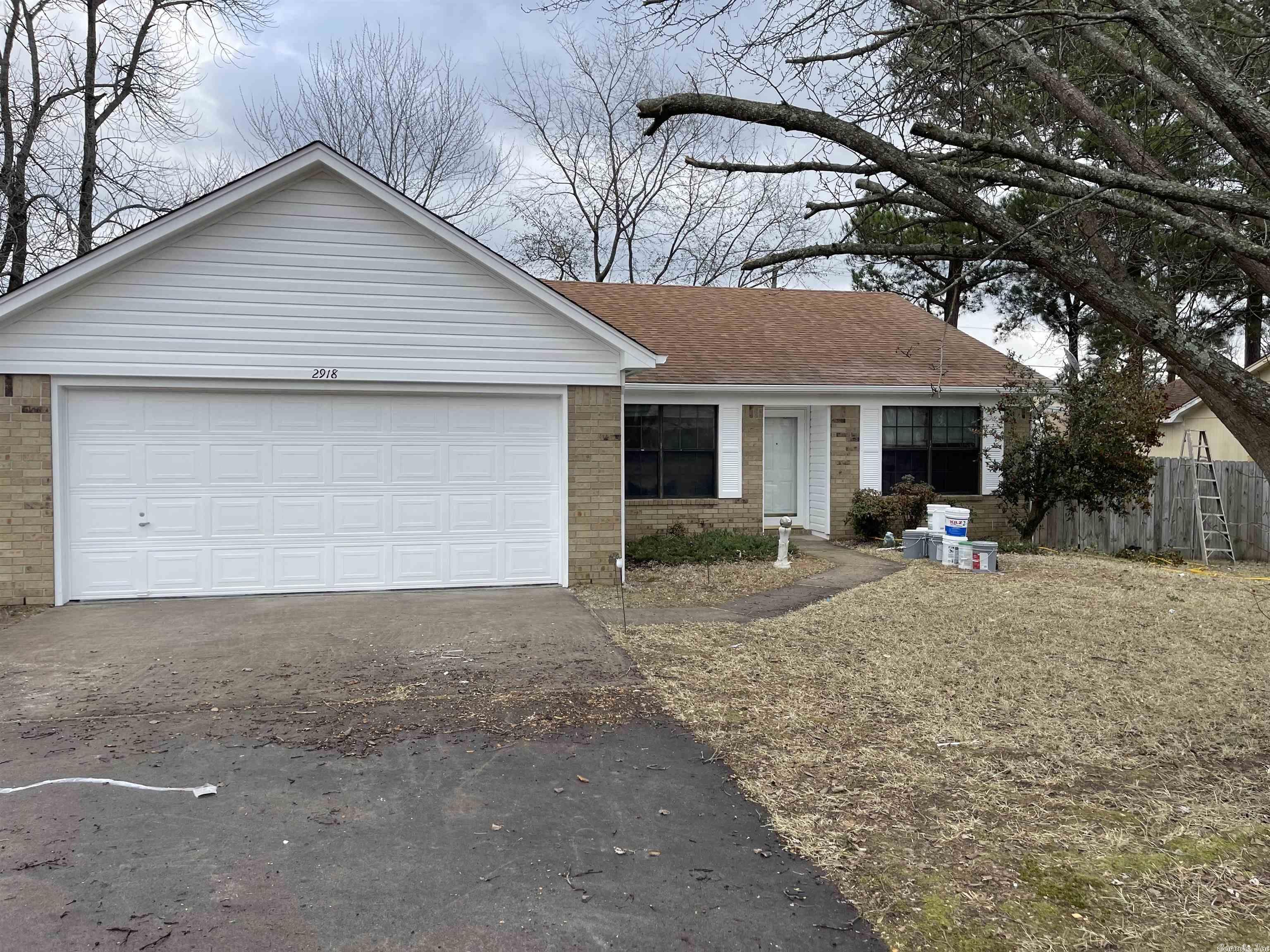 Newly renovated 3 bedroom 2 bathroom home in the heart of Bryant that features beautiful flooring and fresh paint all throughout!  Large privacy fenced backyard, 2 car garage, and freshly trimmed landscape. This home is located in the Bryant School District and in an amazing neighborhood near by shopping centers and restaurants.  Washer and dryer hooked up and ready to go for the new tenants convenience!  Available immediately. Tenant is responsible for all utilities and yard maintenance. Pets are accepted with a $300 non-refundable per pet. Deposit is $1,600.