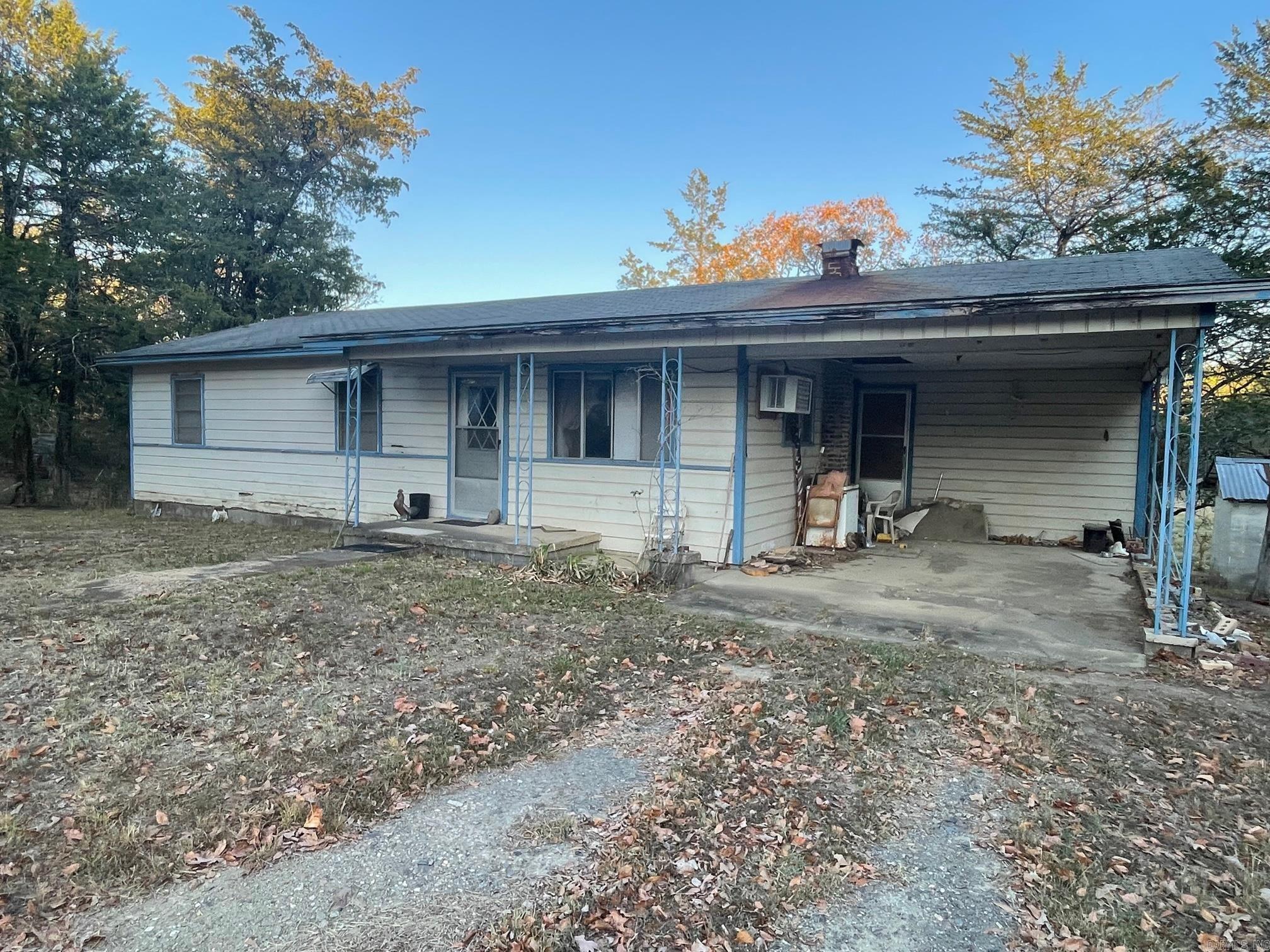 Nice Quaint Farm House and 160 acres m/l!!  Ouachita Mountain Views!  Creek runs through the Property!  Lots of the Land is in Bottom land that can be used for Hay Fields!  Polk 85 runs through part of the Property!  Some outbuildings including a small old Barn! 2 Old Ponds are on the property but both need to be cleaned out.  This Property is close to the Ouachita National Forest and the Ouachita River!!!