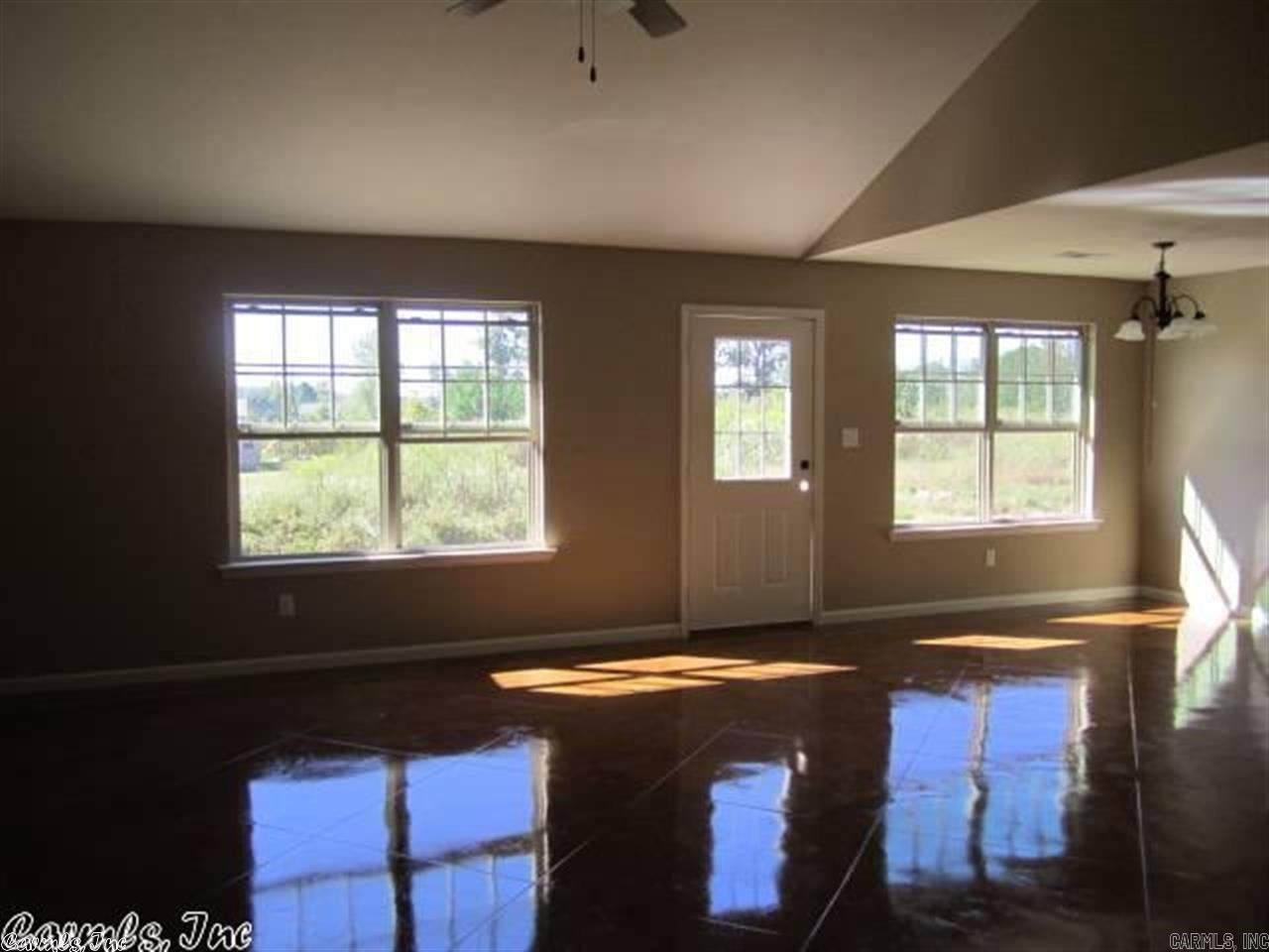 4 Bedrooms, 2 Bathrooms with plenty of room, Stained concrete floor and great floor plan