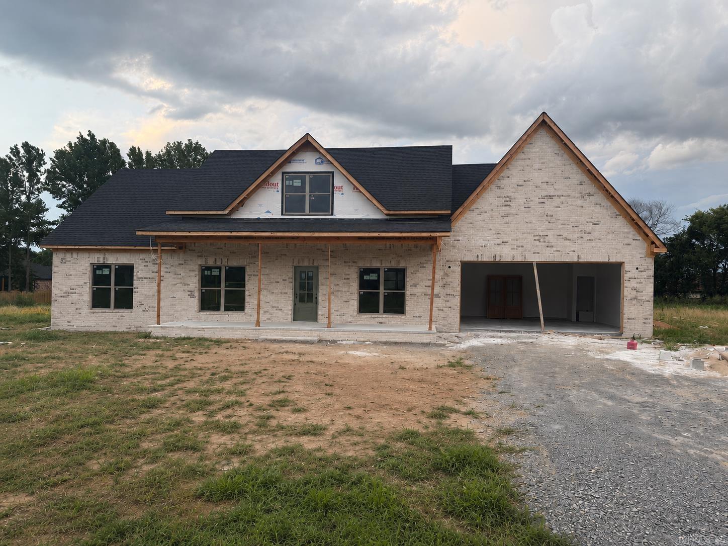 Welcome to this stunning new construction home in Ward, offering the perfect blend of space, style, and modern comfort. Situated on a beautiful one-acre lot, this 4-bedroom, 2.5-bath home features soaring ceilings that create an open, airy feel from the moment you walk in.  The thoughtfully designed floor plan provides both functionality and flow, with spacious living areas ideal for everyday living and entertaining. The kitchen is the heart of the home, offering ample storage and workspace, while the generous bedrooms provide comfort for the whole family. The primary suite offers a private retreat with plenty of room to unwind.  Enjoy the peace and privacy of country-style living while still being conveniently located near town. With quality craftsmanship, modern finishes, and room to grow, this home is a must-see. Estimated completion is end of July.