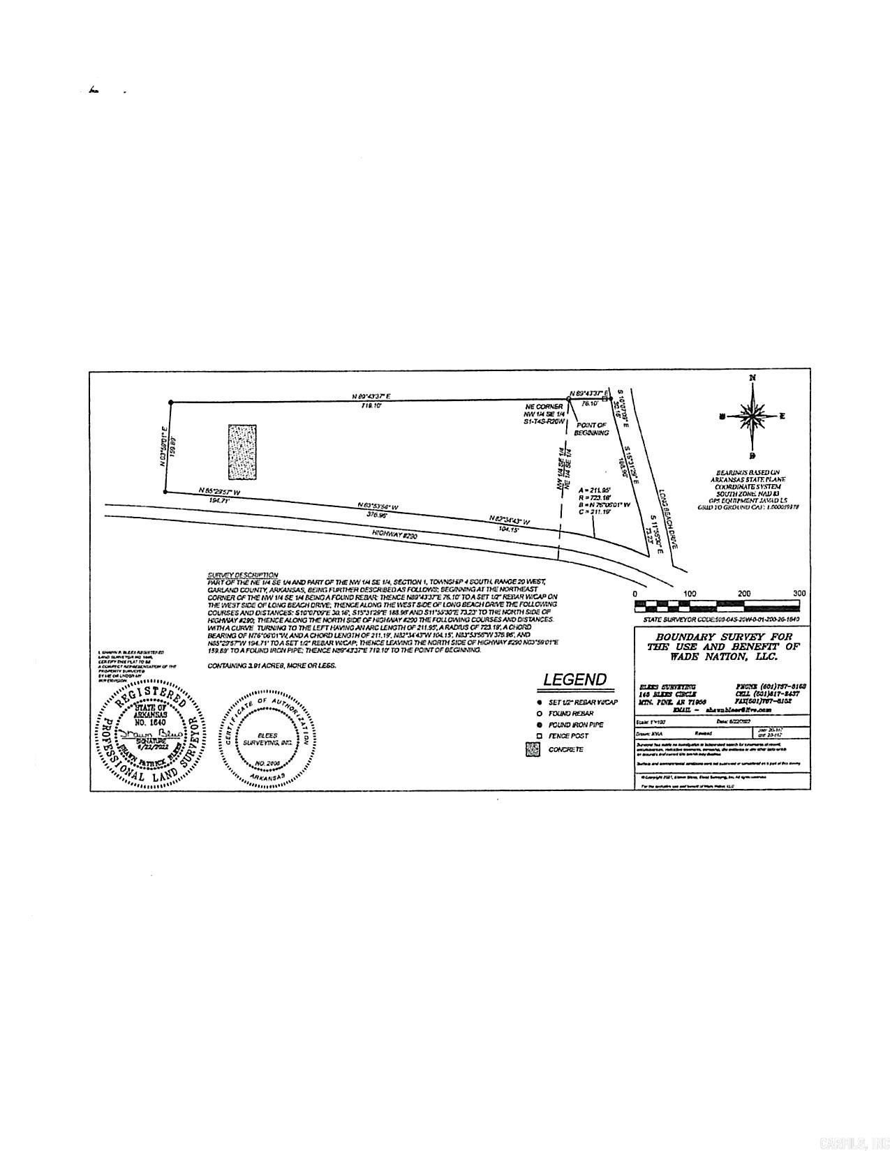 Metes & Bounds - Commercial Sale