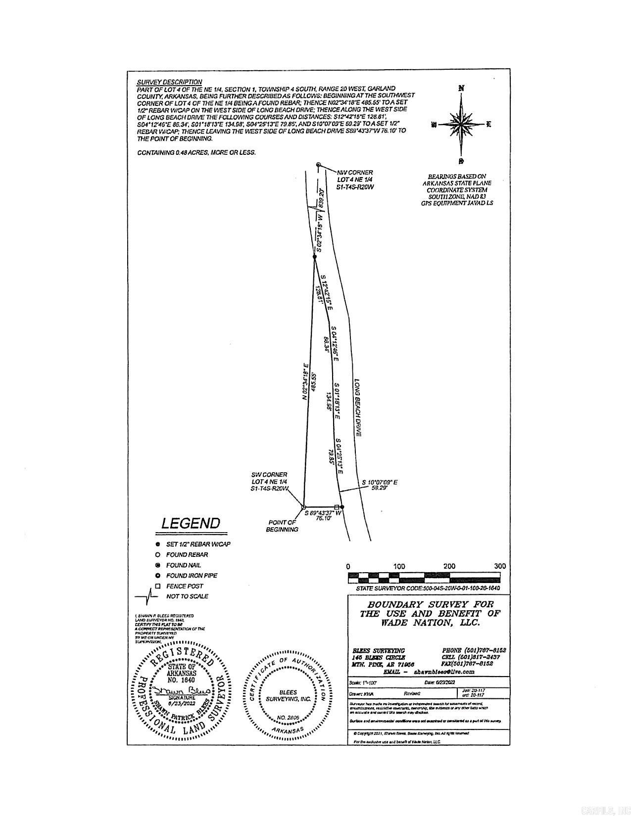 Metes & Bounds - Commercial Sale