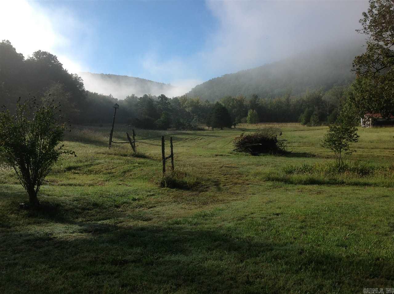 Be apart of history at this historical homestead. Chapter 14 in Piney Pages is written about this piece of paradise. 40 acres completely surrounded by National Forest.Conveniently located near canoeing, ATV and horseback riding. Deer, turkey, and bear tracks found all around your pasture, barns, and multiple swimming holes. This the perfect location for life.