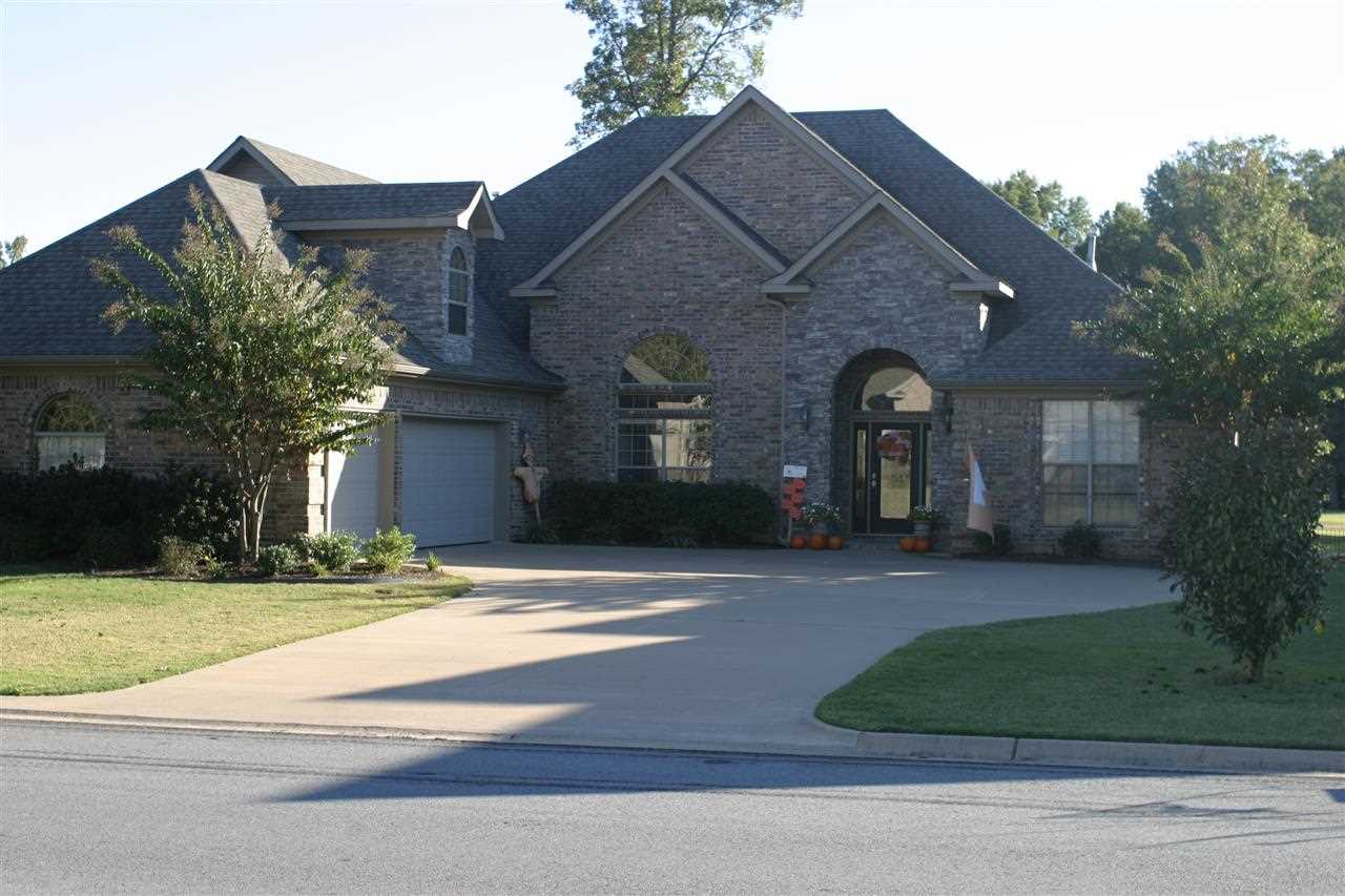 Showcase home will be entertainers delight.  Welcoming front door opens to expansive public area of home overlooking 2 fairways with water features, glass wall with 2 sided fireplace.  Chef's dream kitchen w/3 ovens, gas 5 burner, designer granite. Totally updated, plush & thickly padded carpets, gleaming hardwoods & tile.  3 car + golf cart garage.  5 bedrooms or 4 + office. Game room with pool table,  dry bar & stools.  Master suite you won't want to leave.  Shows like new.  See agents remarks.