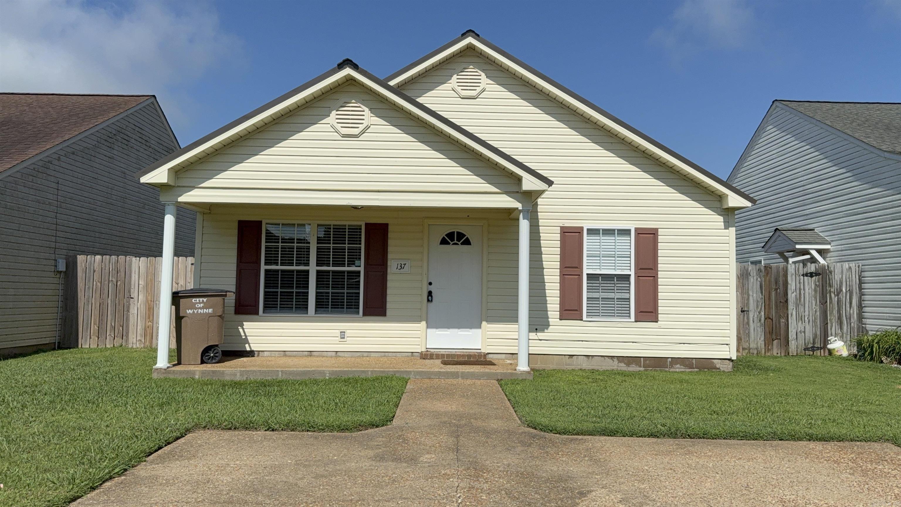 Very nice home.  Totally remodeled.  Partially fenced.