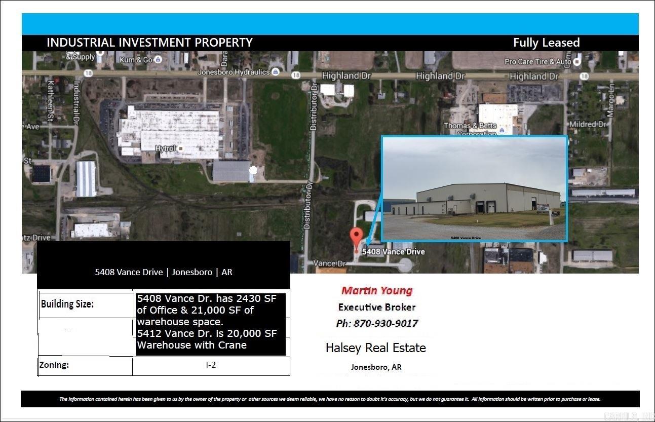 THIS PROPERTY IS OCCUPIED BY A TENANT. THE TENANT HAS A LEASE. THIS IS AN INVESTMENT PROPERTY. DO NOT APPROACH THE TENANT.  CONTACT MARTIN YOUNG AT 870-930-9017 TO GET DETAILS ABOUT THE PROPERTY. ANY PROSPECTS WILL BE EXPECTED TO SIGN A NONDISCLOSURE AGREEMENT PRIOR TO RECEIVING ANY INFORMATION ABOUT THE TENANT, LEASE OR TERM.