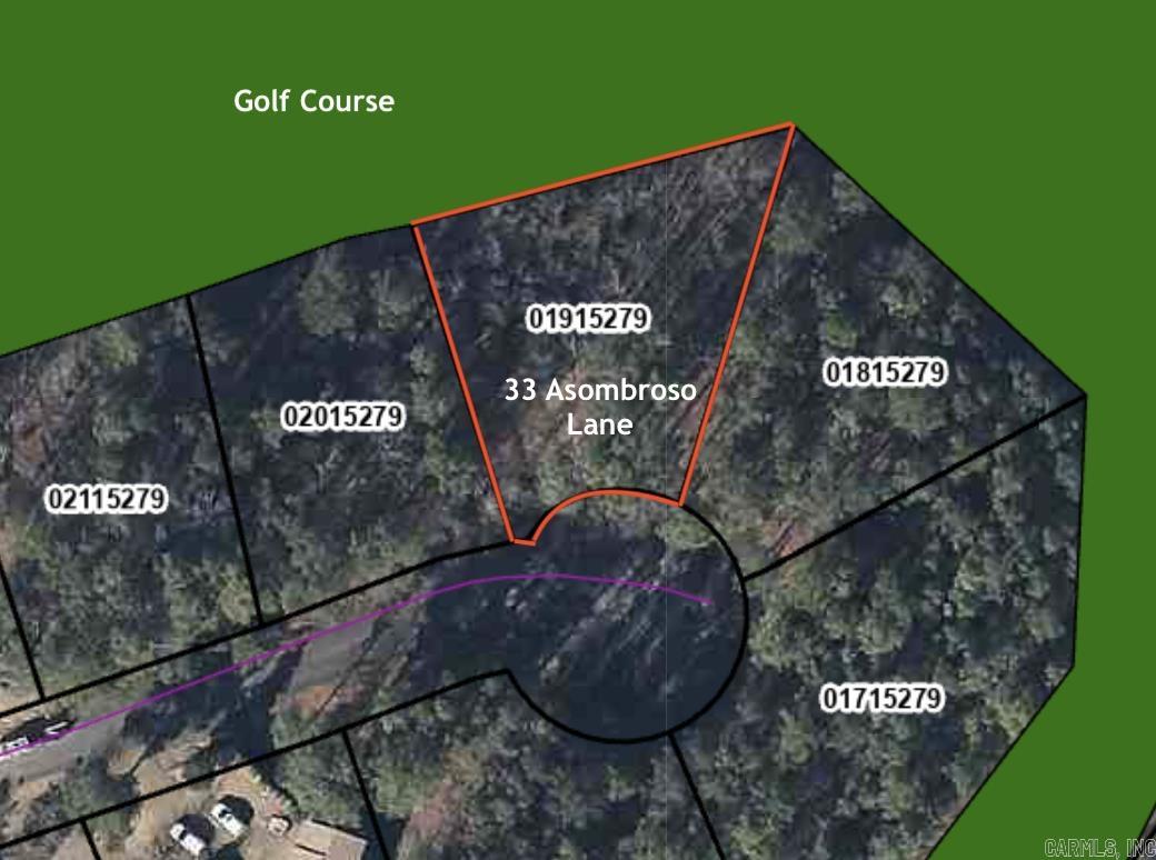 Discover your dream lot in the beauty of Hot Springs Village — perfect for building a $500,000 or more home. This exclusive property offers stunning views overlooking Granada Golf Course. The lot features  a cleared front and wooded back providing privacy and natural beauty. Located among luxurious homes, just moments from the Granada Clubhouse and East Gate, this lot is ideal for a sophisticated single-level residence or a spacious lower level walk-out home with guest accommodations. Enjoy access to world-class amenities, including hiking trails, pickleball courts, a fitness center, indoor and outdoor pools, tennis courts, and much more. Embrace the vibrant lifestyle of America’s largest gated community, featuring 9.5 golf courses, over 30 miles of scenic hiking trails, 11 lakes, two beaches, and a variety of activities for every interest. Join a community rich in natural beauty, tranquility, and activity-packed days. A one-time POA buy-in fee of $2,000 is due at closing. Taxes are given for the vacant lot — perfect to start planning your luxurious new home in Hot Springs Village. Don’t miss this exceptional opportunity to live the lifestyle you deserve!