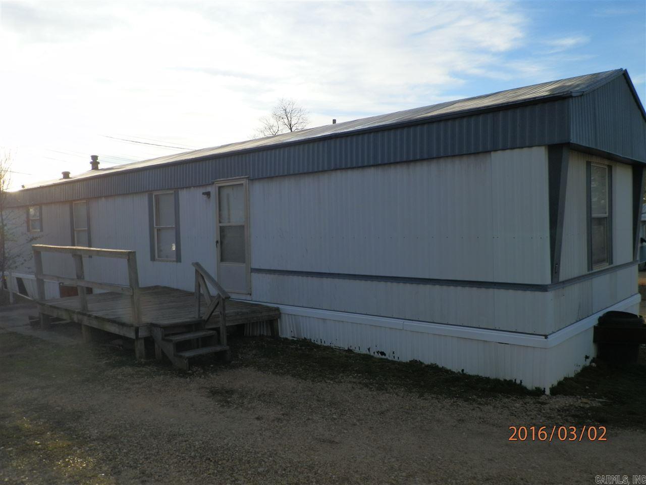 Two bedroom, one bath mobile home with gas package HVAC unit. No pets. Owner pays water bill. Tenant is responsible for paying all other utilities. Interested persons must apply with Property Manager.